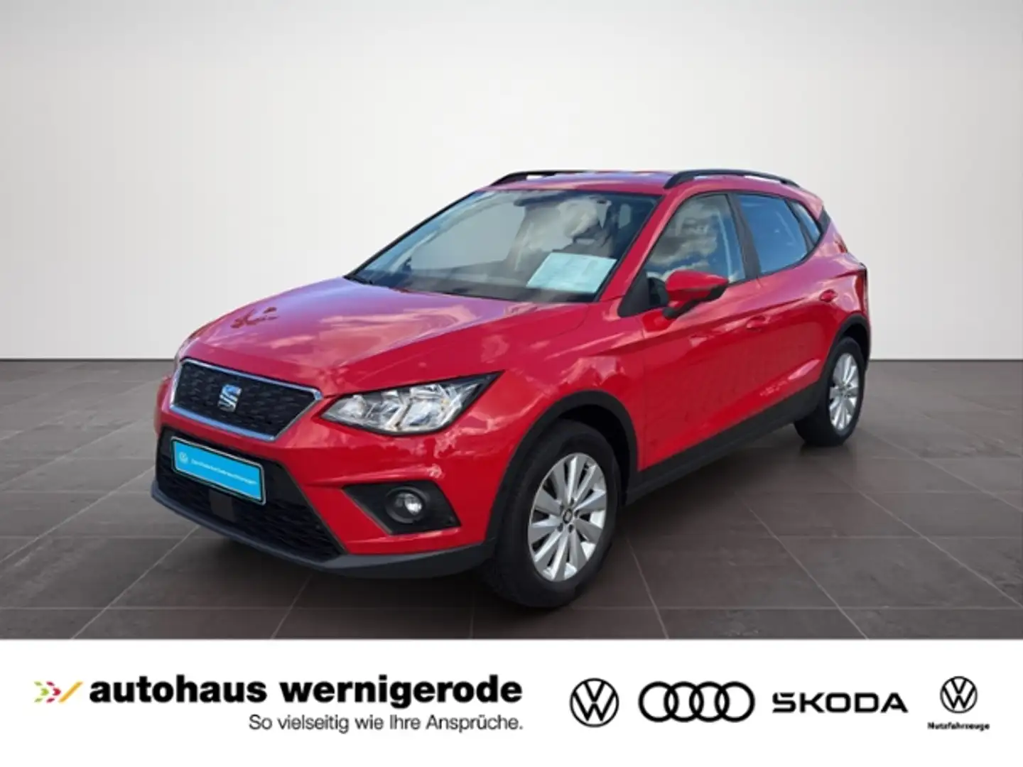SEAT Arona 1.0 TGI Stlye Navi DAB Rot - 1