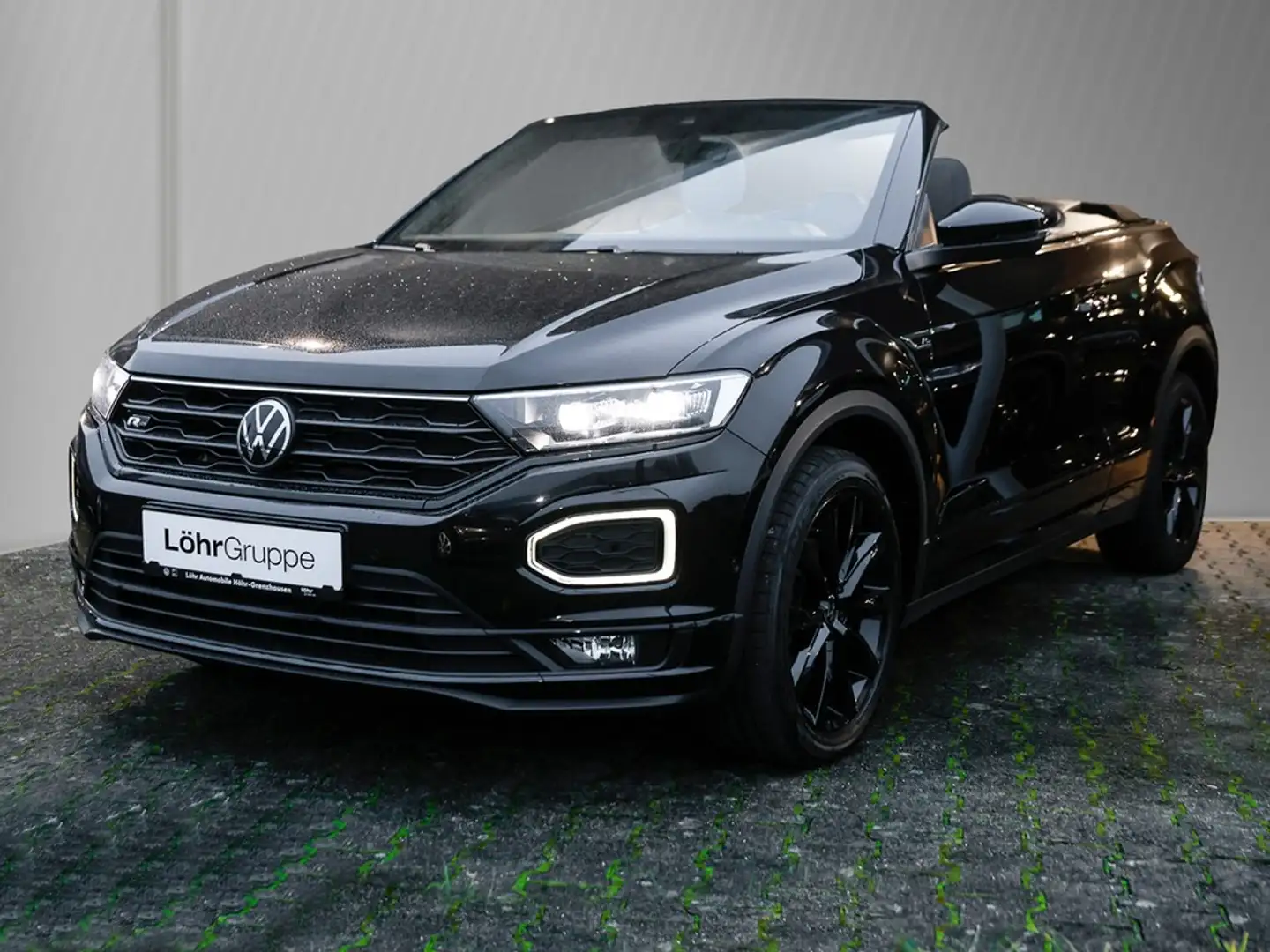 Volkswagen T-Roc Cabriolet 1,5 TSI R-Line DSG,LED,AHK,ALU 18",AC... Schwarz - 2