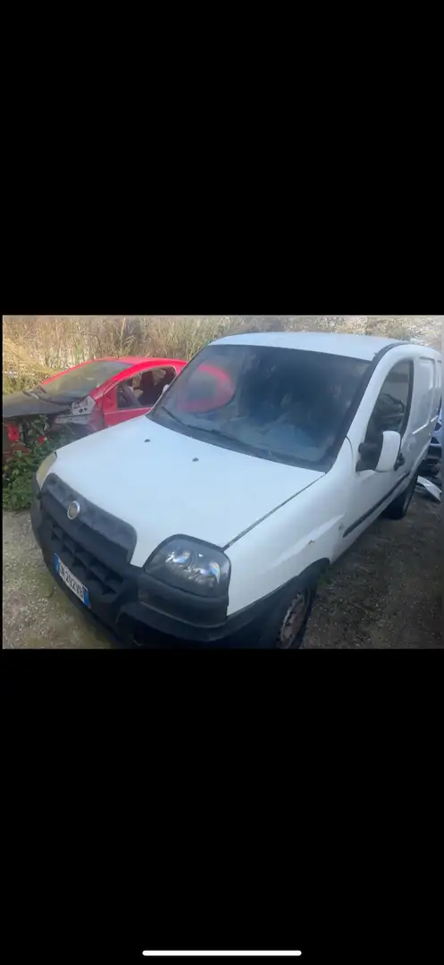 Fiat Doblo 1.9 jtd Dynamic Білий - 1