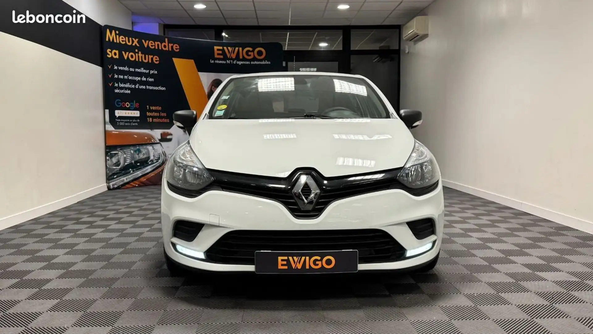Renault Clio 1.5 dci 75 ch energy air Blanc - 2