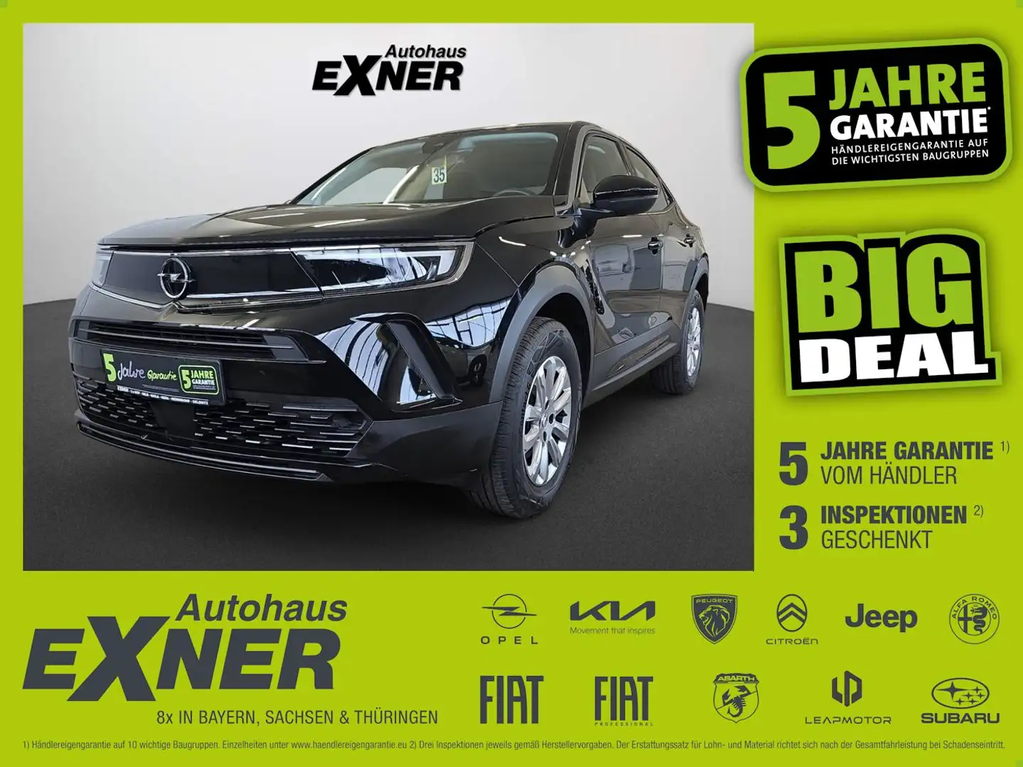 Opel Mokka 1.2 Turbo EDITION LED+SHZ+Fernlichtass.+LM Noir - 1