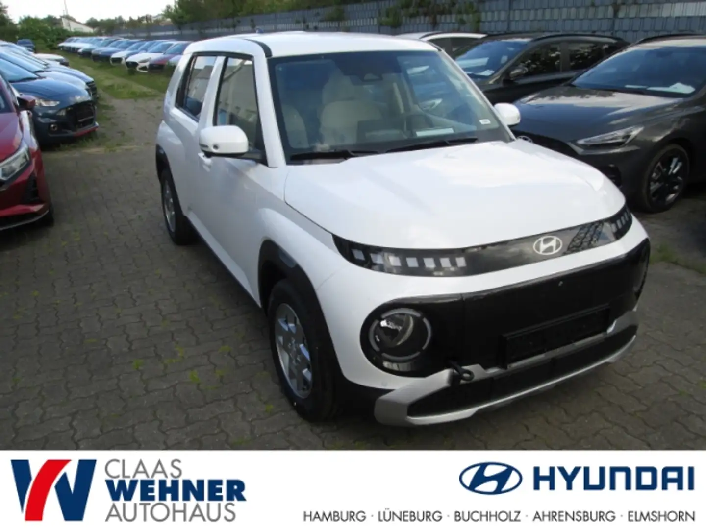 Hyundai Inster Elektro 85 kW FWD Trend 49 kWh 360° Kamera Android Weiß - 1