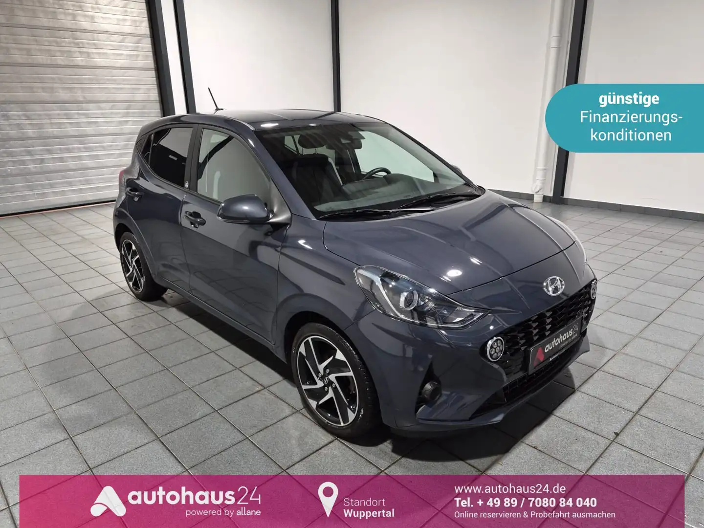 Hyundai i10 1.0 Edition 30+  Navi|Kamera|CarPlay Grau - 1