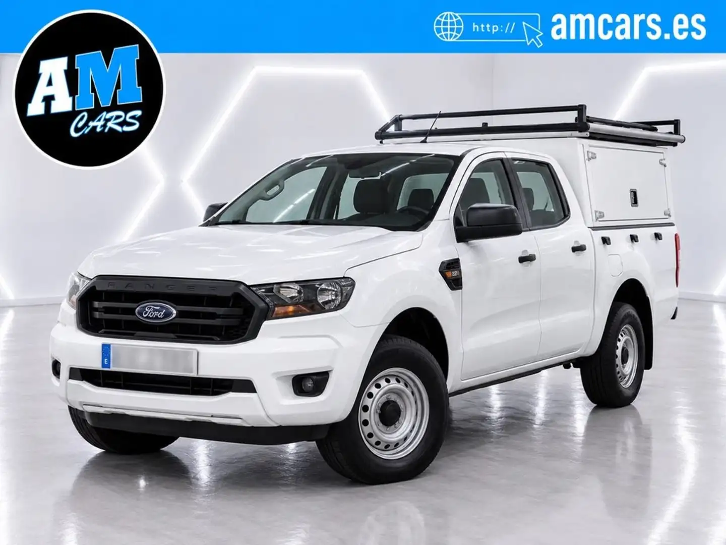 Ford Ranger 2.0 Ecob 125kW 4x4 Dob Cabina Limited AT Blanco - 1