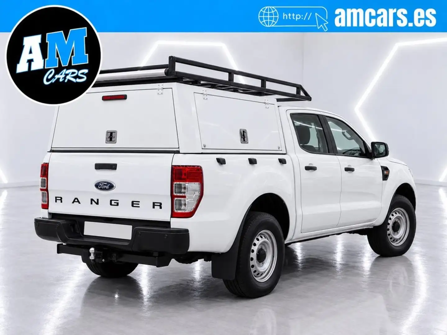 Ford Ranger 2.0 Ecob 125kW 4x4 Dob Cabina Limited AT Blanco - 2