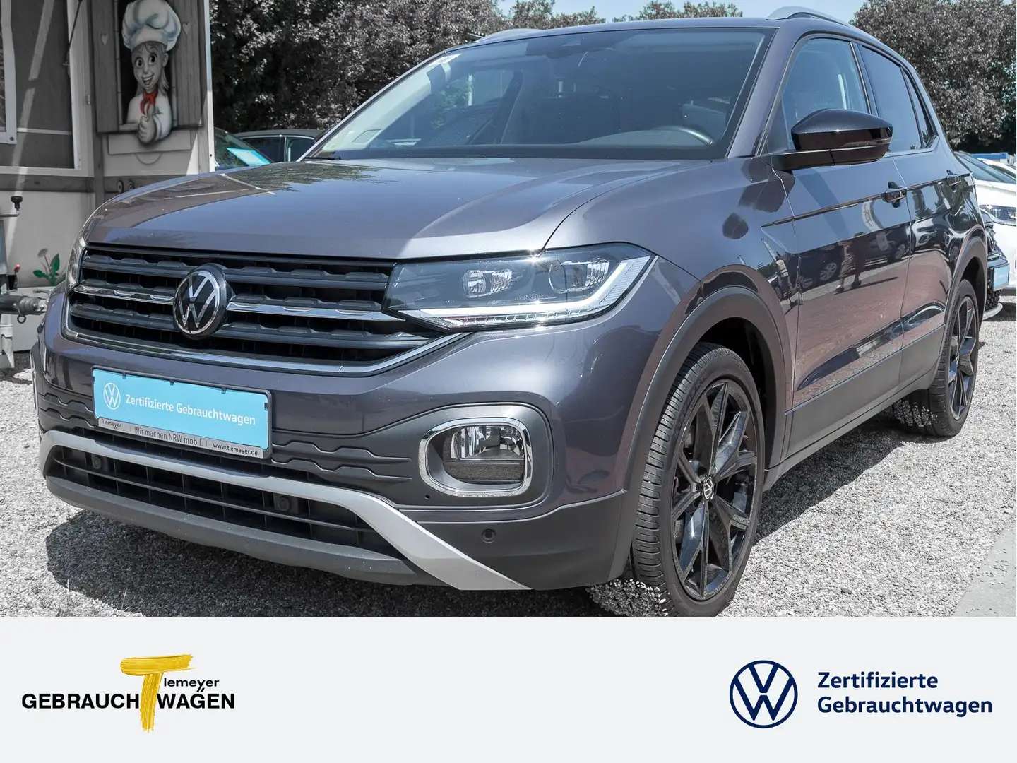 Volkswagen T-Cross 1.5 TSI DSG STYLE LED VIRTUAL LM18 AHK Grau - 1