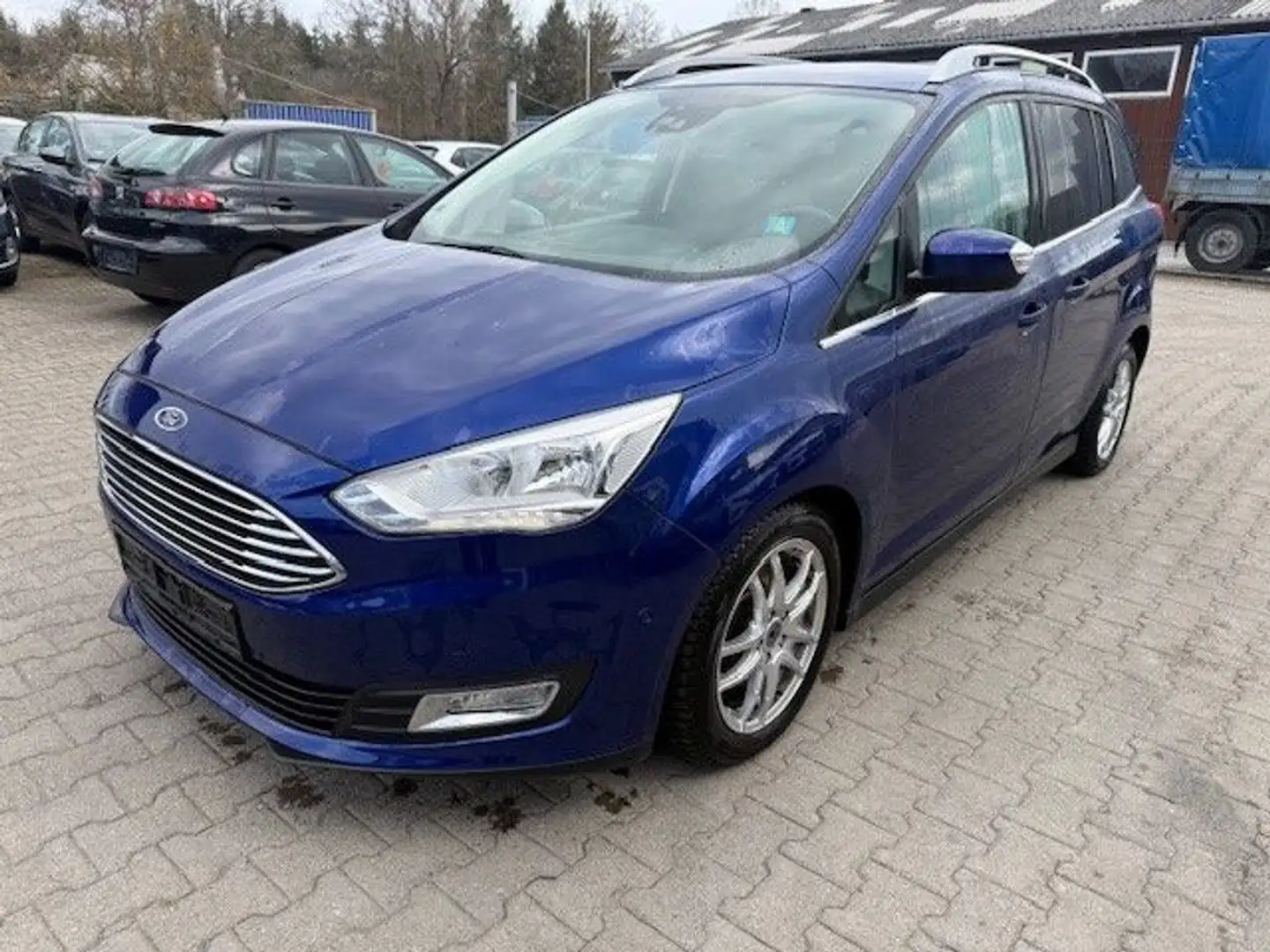 Ford Grand C-Max Grand CMAX Titanium Autom. Nav S.S 1Hand Tüv Neu Blau - 1
