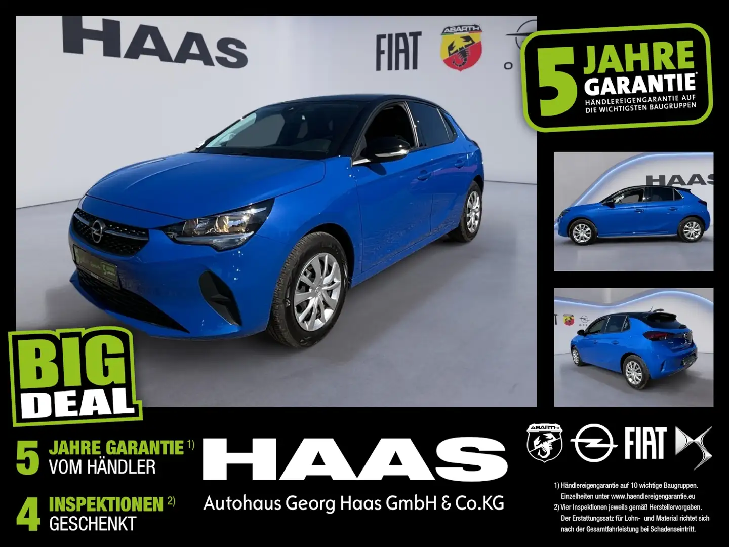 Opel Corsa F 1.2 Edition Navigation, PDC, Kamera Blau - 1