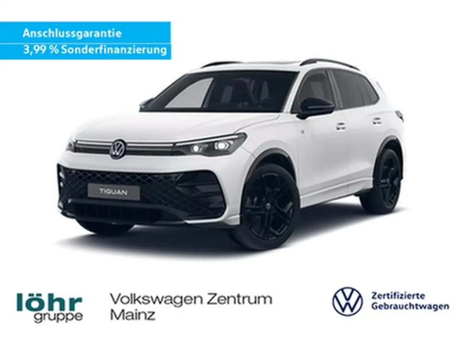 Volkswagen Tiguan 2.0 TDI DSG 142 KW 4Motion R-Line *DAB+* Weiß - 1