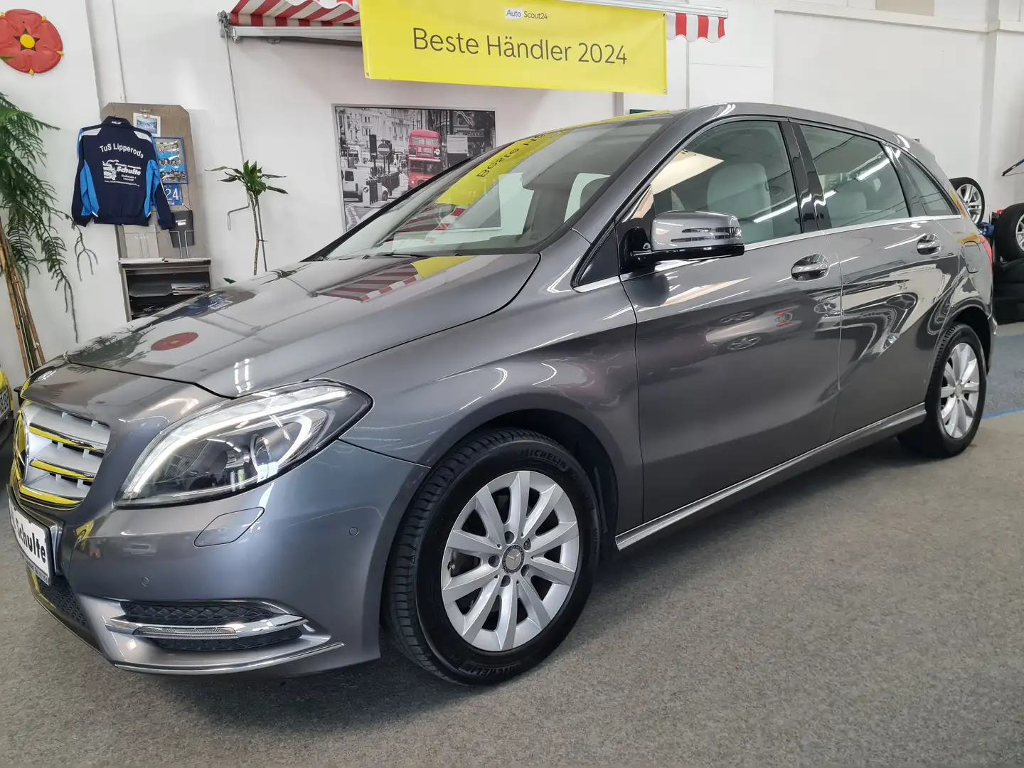 Mercedes-Benz B 200 BlueEFF. 7G-DCT ILS,Kamera,Navi,PTS,1.Hd.,Garantie Grigio - 1