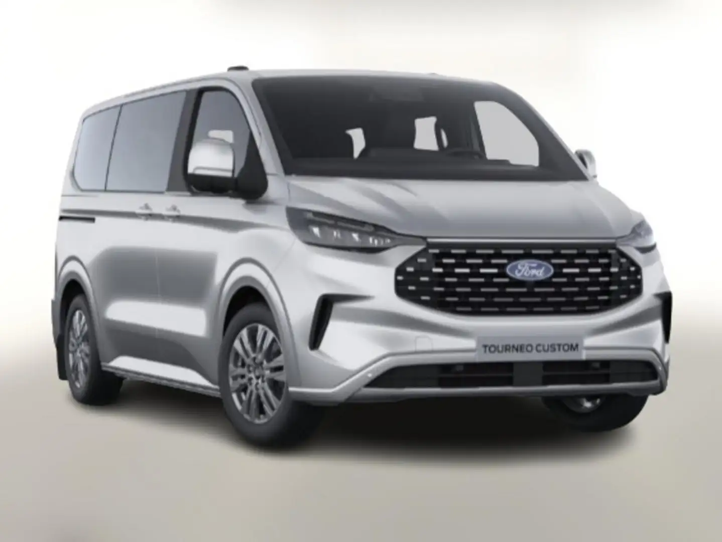 Ford Tourneo Custom Titanium 2.0 TDCi 170 Aut Tit 320 L1 LHZ 125 kW... Silber - 1