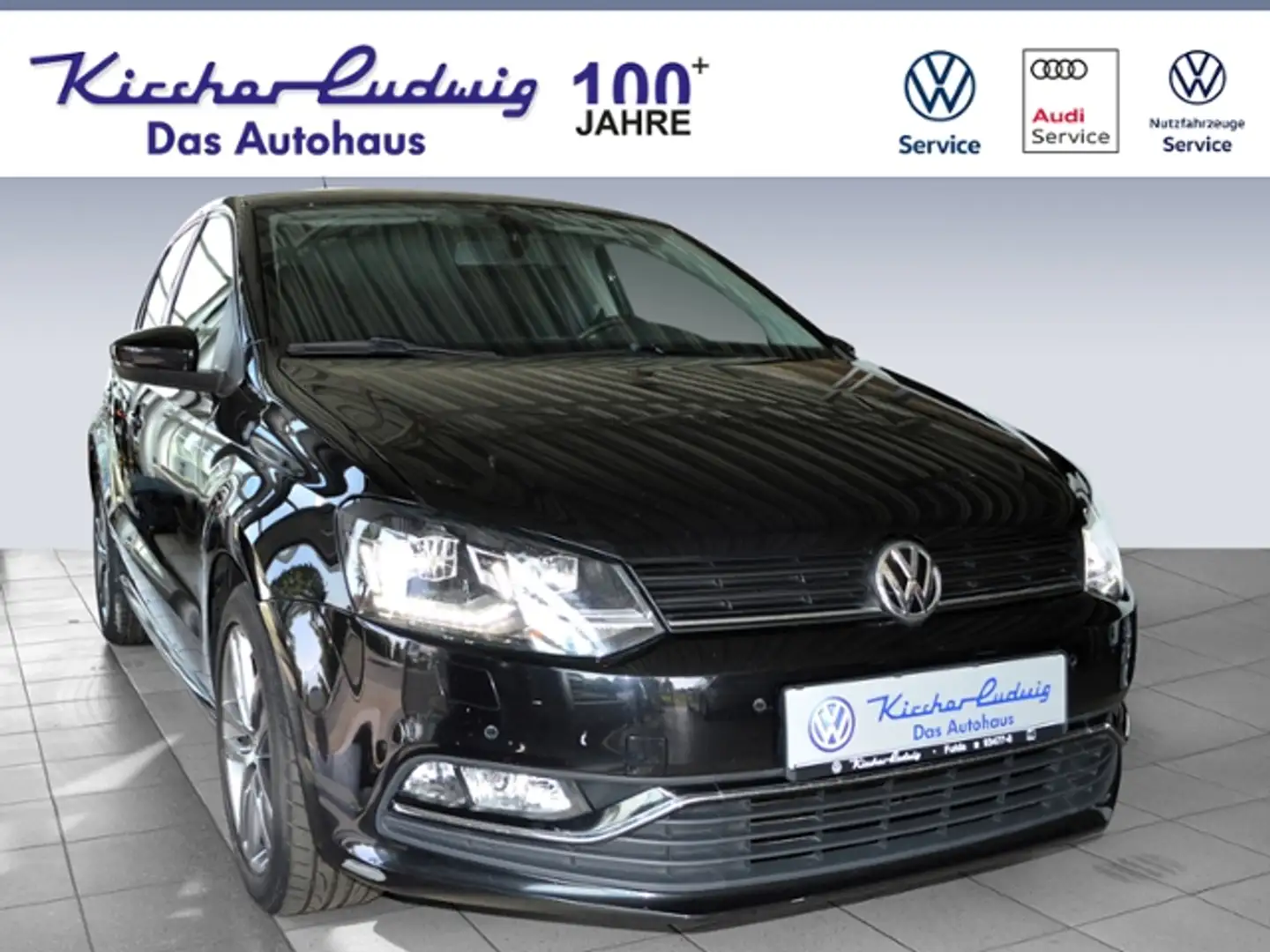 Volkswagen Polo 1.4 TDI Highline LED KLIMA NAVI Noir - 1