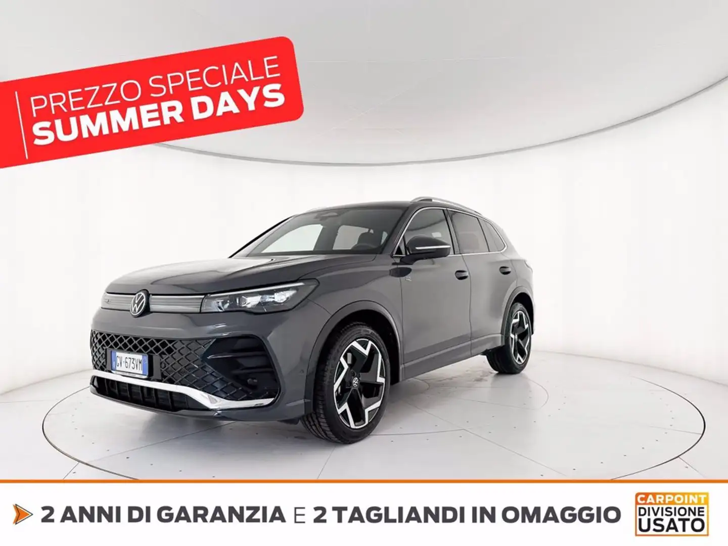 Volkswagen Tiguan 2.0 tdi r-line 150cv dsg Grigio - 1