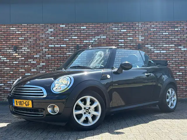 MINI Cooper Cabrio Mini 1.6 Leer Nav/Cruise Stoelverw Pdc Clima Voll.