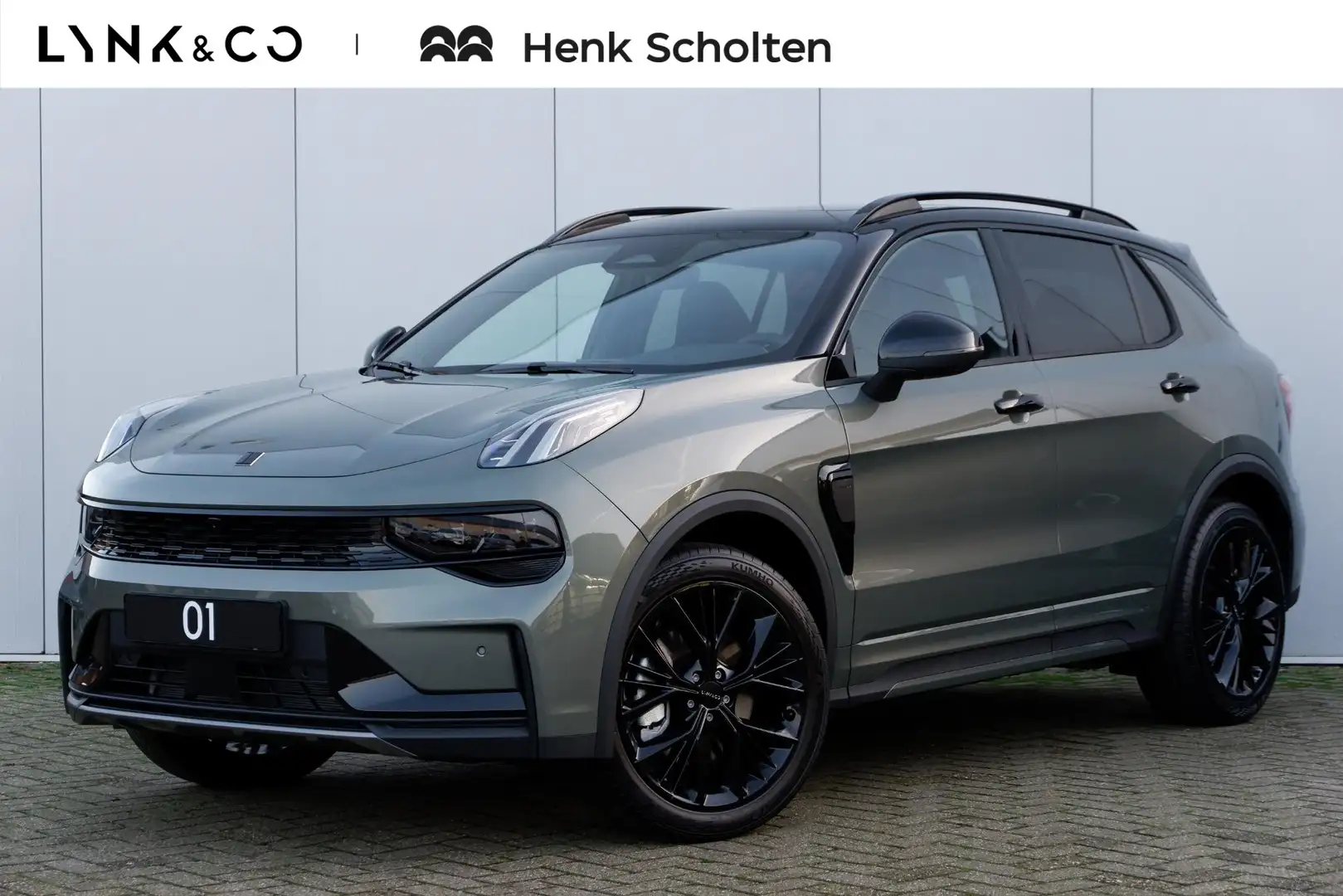 Lynk & Co 01 MY25 276PK More, Mineral Green, UIT VOORRAAD LEVER Groen - 1