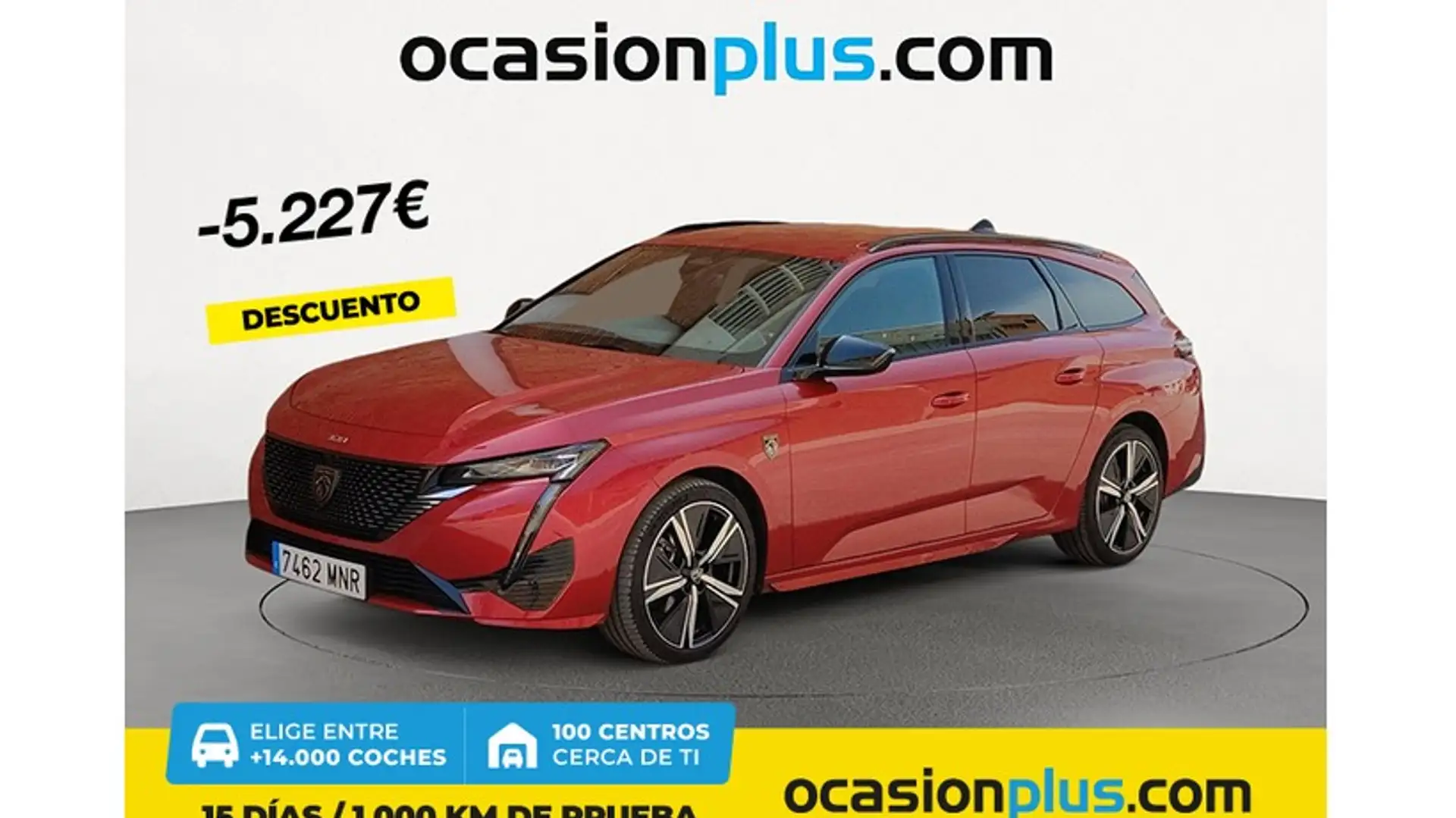 Peugeot 308 SW 1.5 BlueHDi S&S GT EAT8 130 Rouge - 1