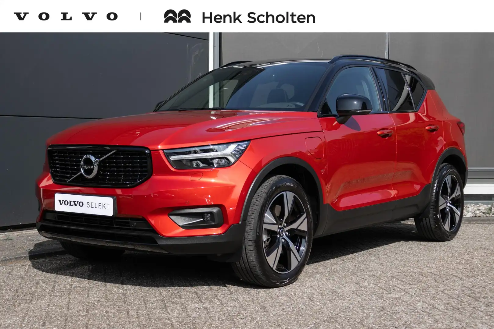 Volvo XC40 T4 Recharge R-Design | Elektrisch panoramisch schu Naranja - 1