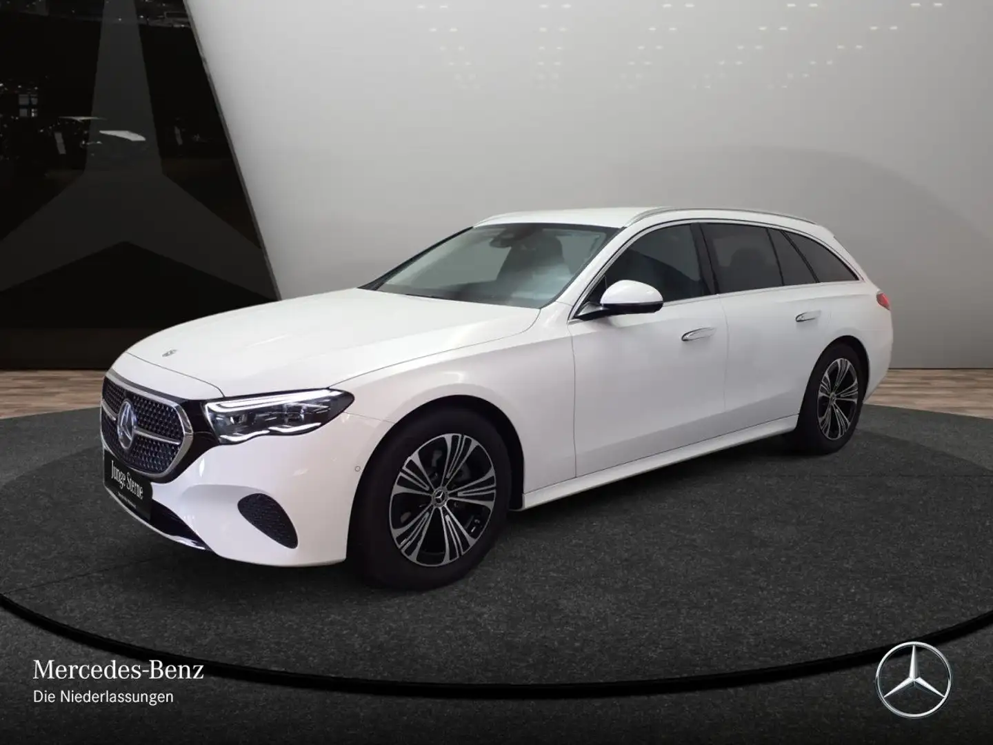 Mercedes-Benz E 200 T Avantgarde Distr. Spurhalt-Ass Totwinkel Weiß - 2