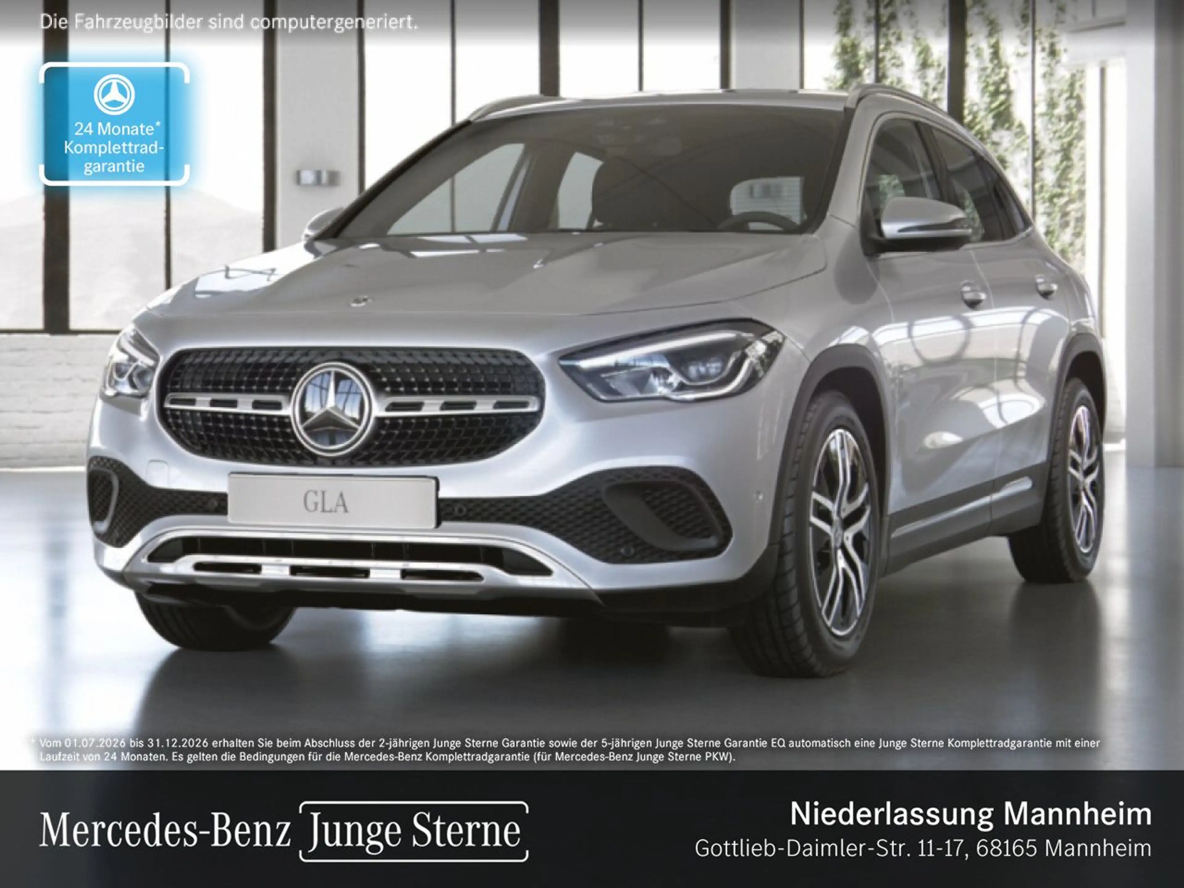 Mercedes-Benz GLA 180 PROGRESSIVE+AHK+LED+7G