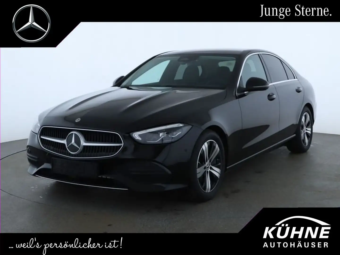 Mercedes-Benz C 200 d Avantgarde Advanced EQ-Boost + AHK !!! Schwarz - 1