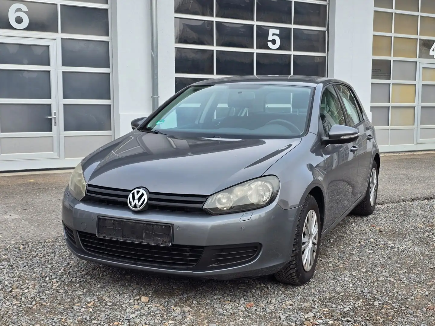 Volkswagen Golf VI Trendline *KLIMA*PDC*SHZ Gris - 1