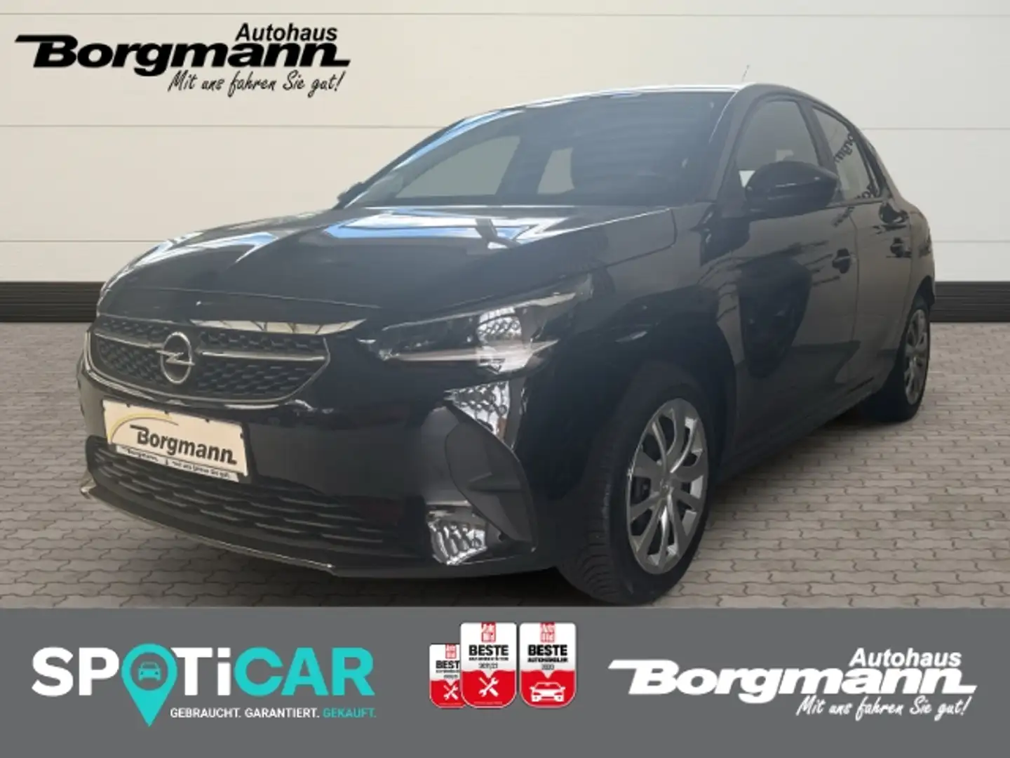 Opel Corsa-e Elektro Edition Navi, Rückfahrkamera Parkpilot Schwarz - 1