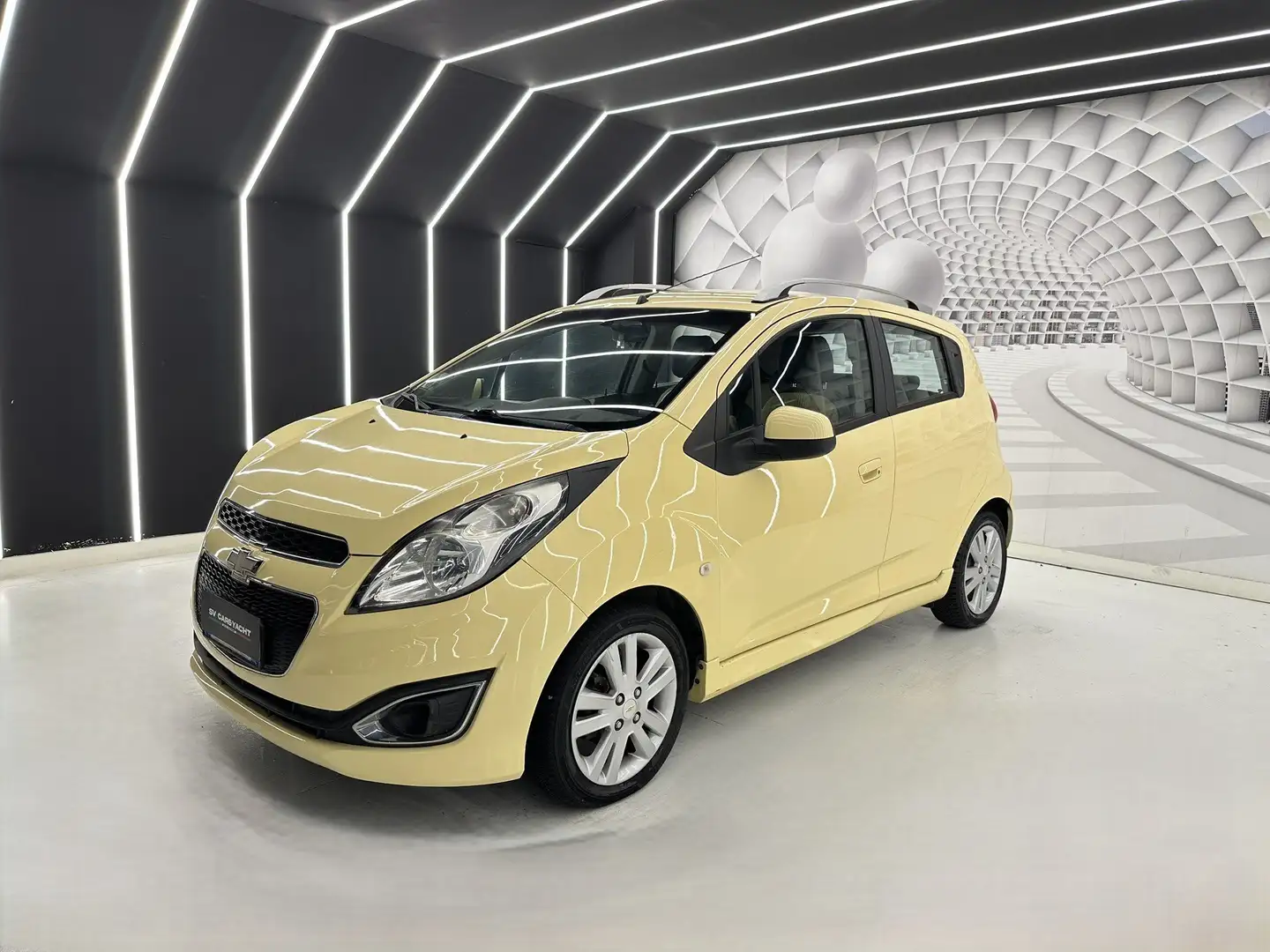 Chevrolet Spark 1.2 GPL-KM CERTIFICATI-NEO PATENTATI-PERMUTE Желтый - 2