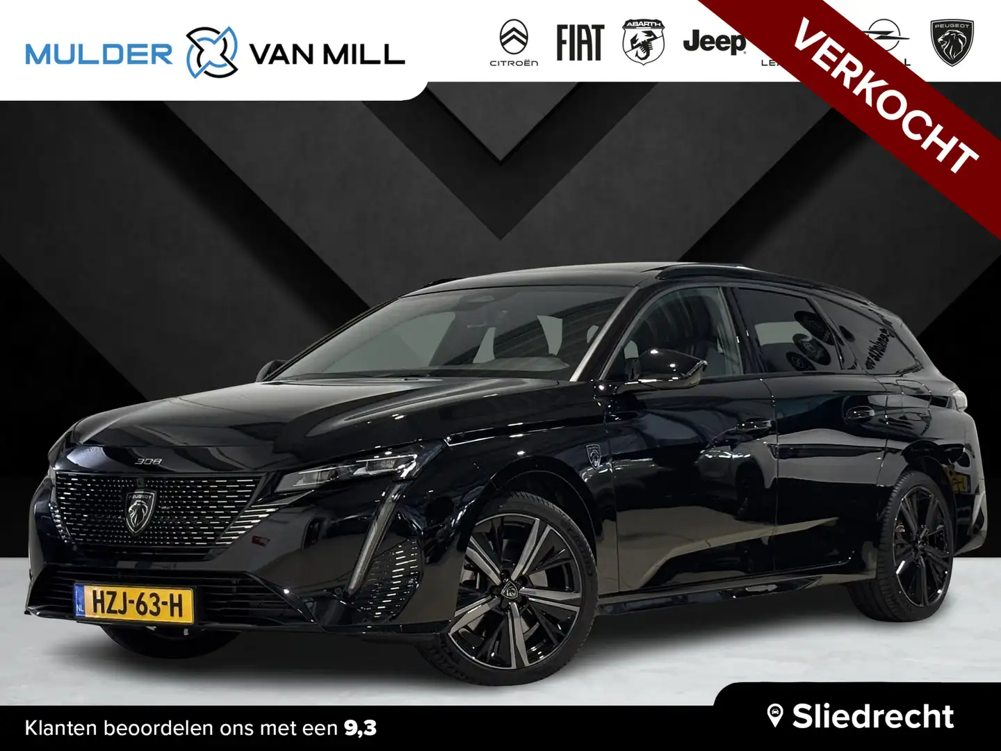 Peugeot 308 SW GT 1.6 HYbrid PHEV 180pk e-EAT8 | TREKHAAK | SC Schwarz - 1