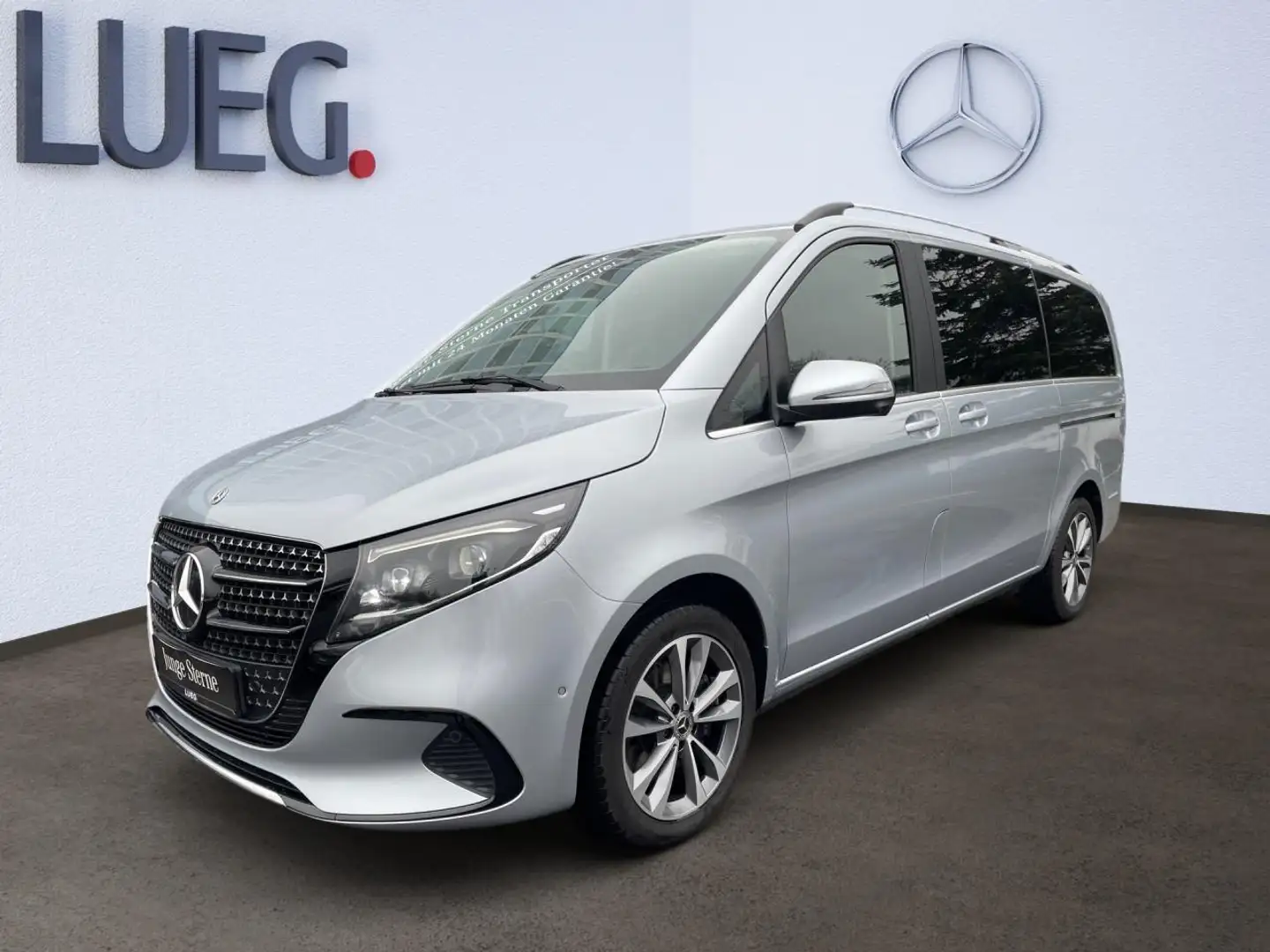 Mercedes-Benz V 300 d AVANTGARDE Lang Zilver - 2