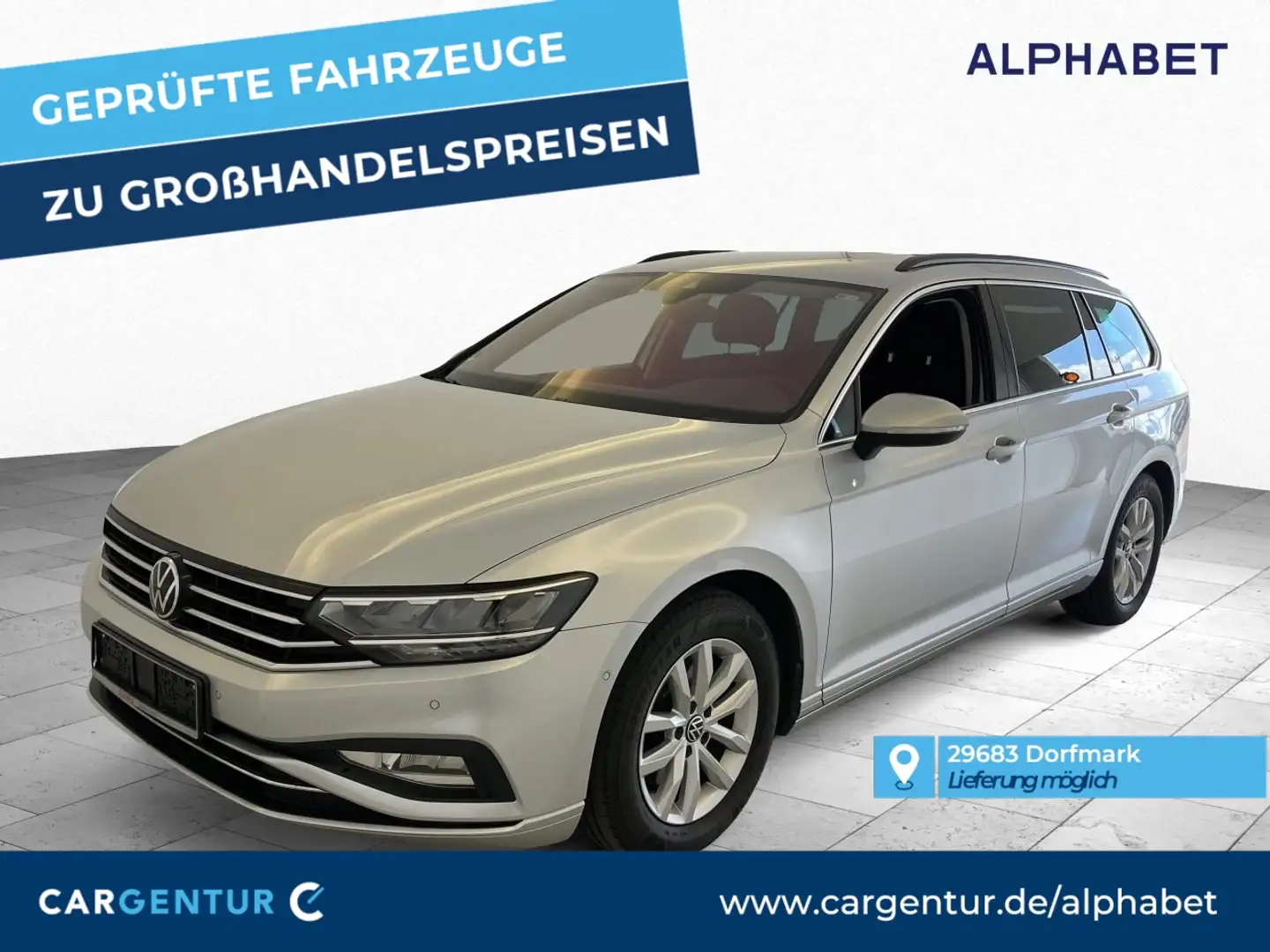Volkswagen Passat Variant 2.0 TDI Business Navi ACC Silber - 1