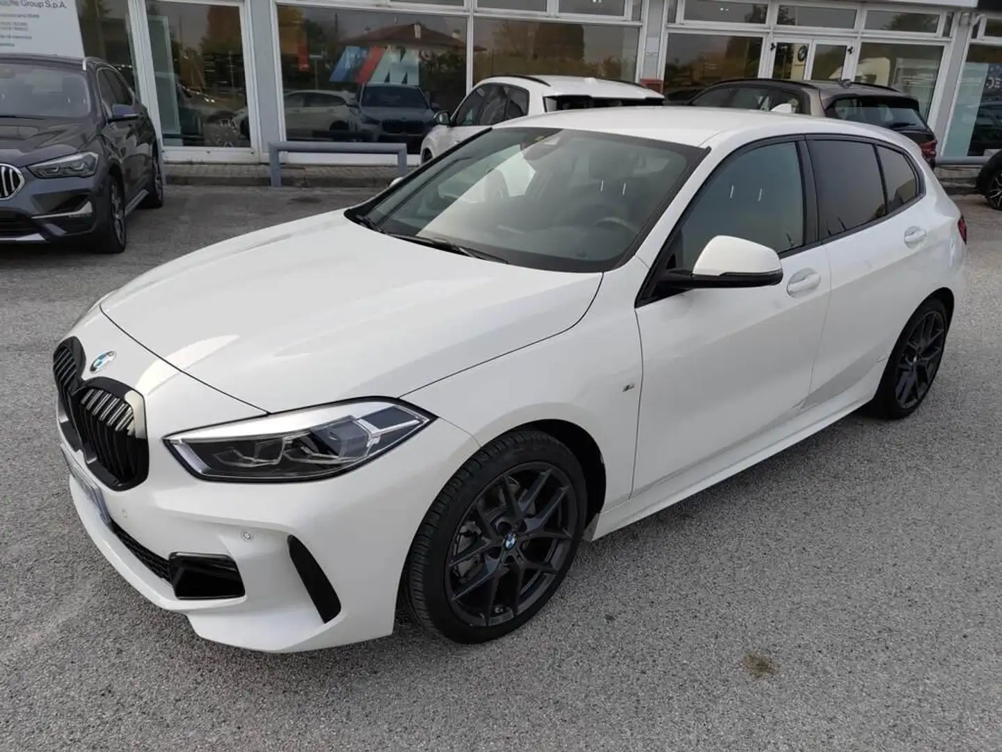BMW 118 d Msport auto Blanc - 1