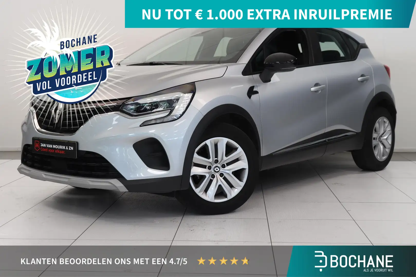 Renault Captur 1.0 TCe 100 Bi-Fuel Zen | Airco | Apple Carplay An Grijs - 1