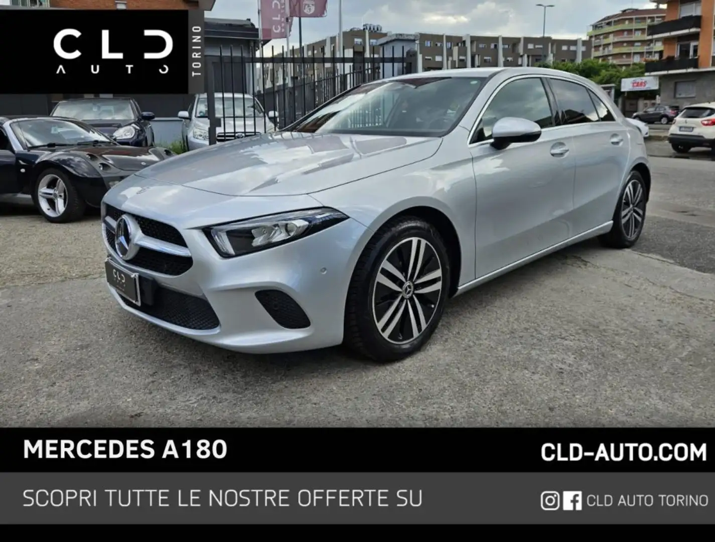 Mercedes-Benz A 180 Automatic Grigio - 1