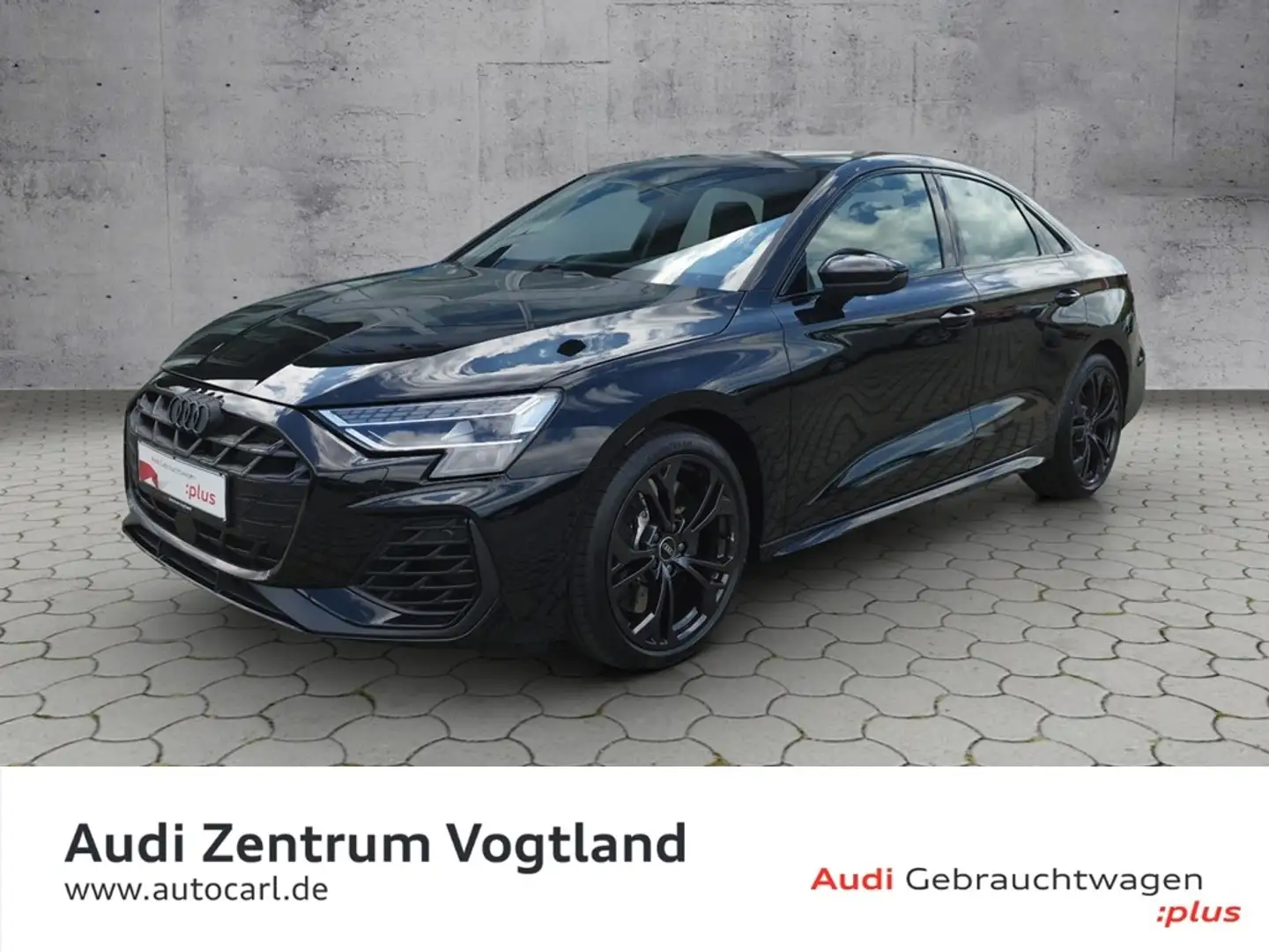 Audi S3 Limousine 2.0TFSI qua S tron/Navi/3-Zonen/3J-AG/G Zwart - 1