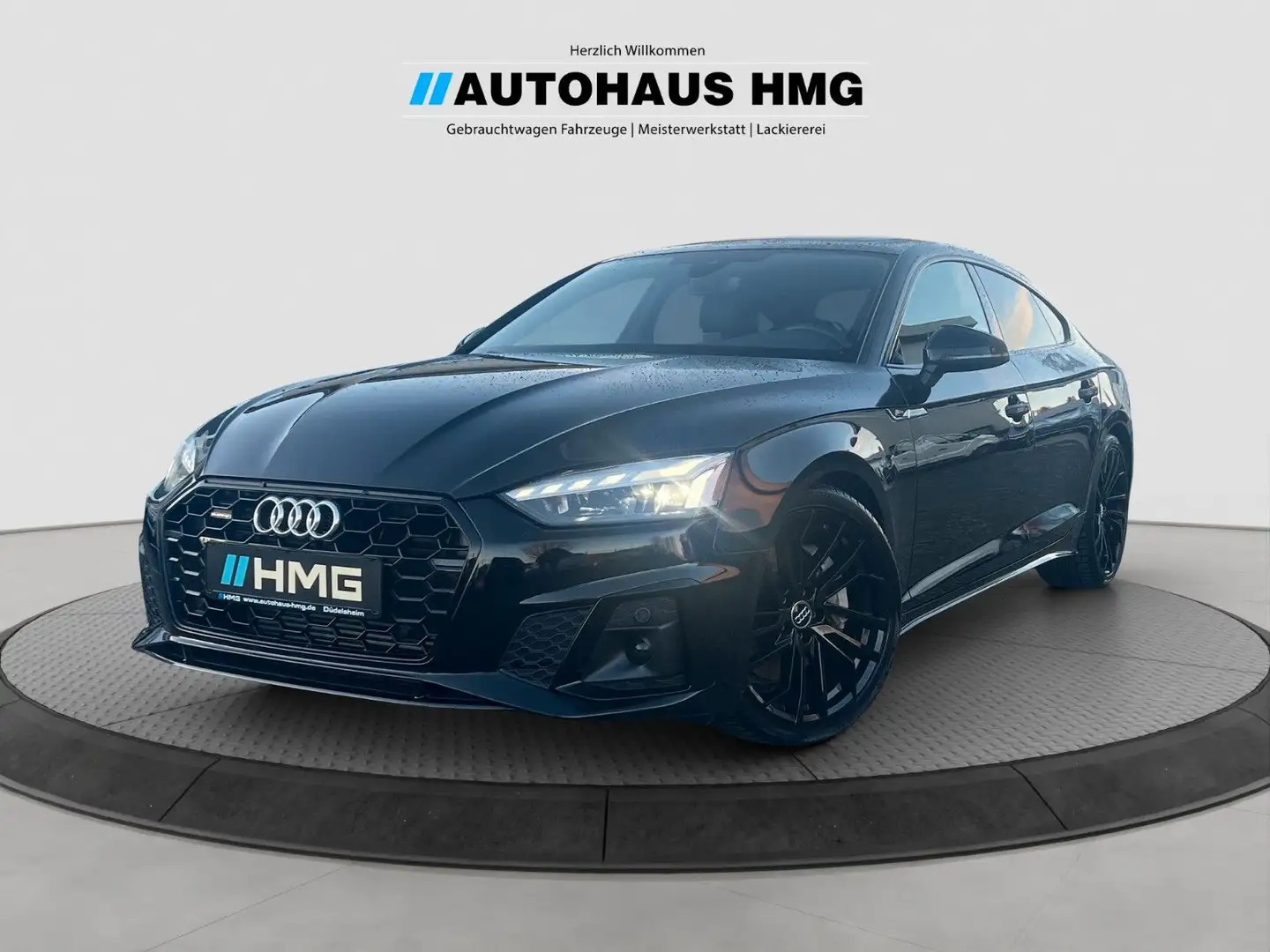 Audi A5 SB quattro S line *VIRTUAL*MATRIX*LEDER*ACC* Schwarz - 1