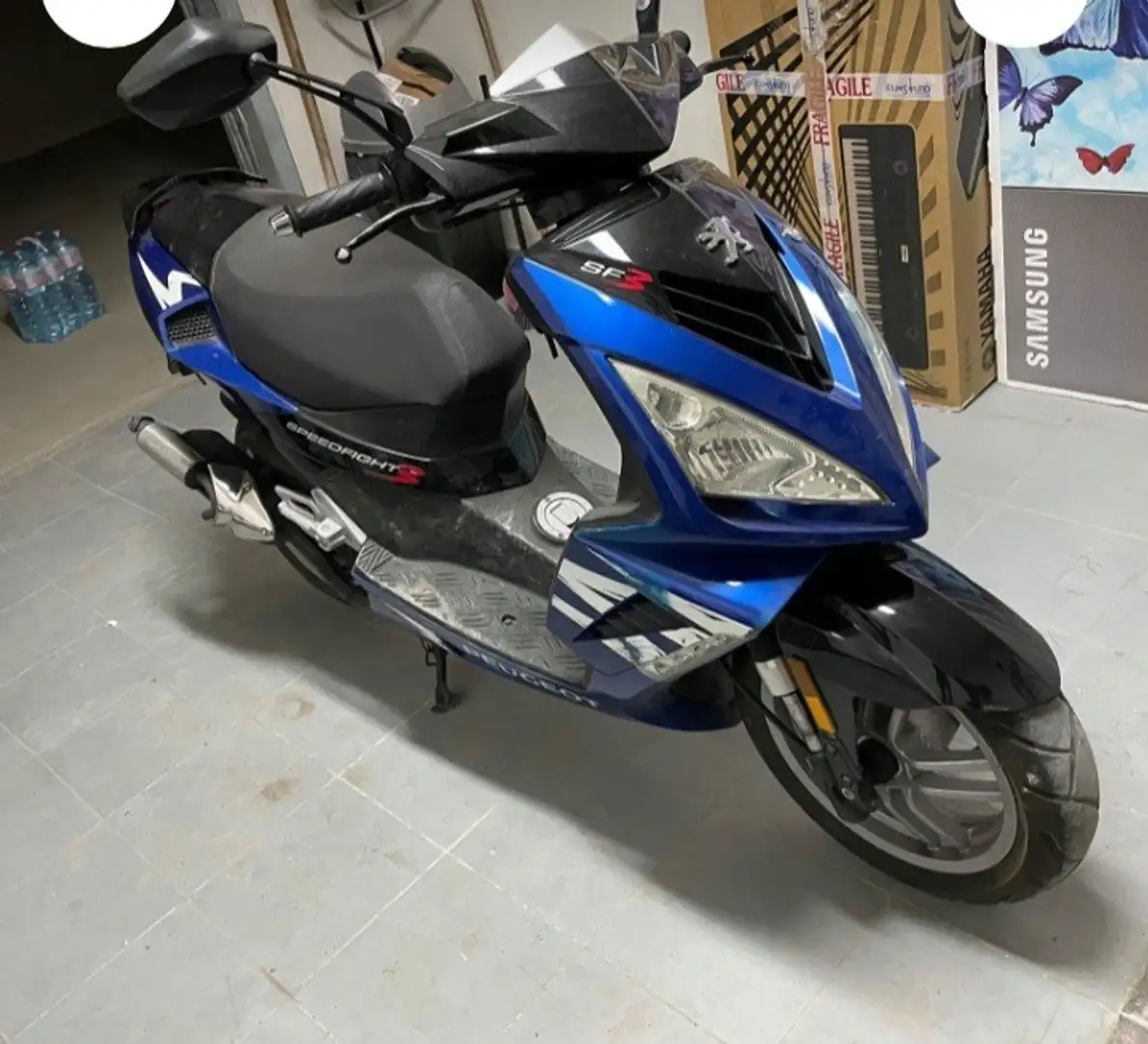 Peugeot Speedfight Bleu - 1
