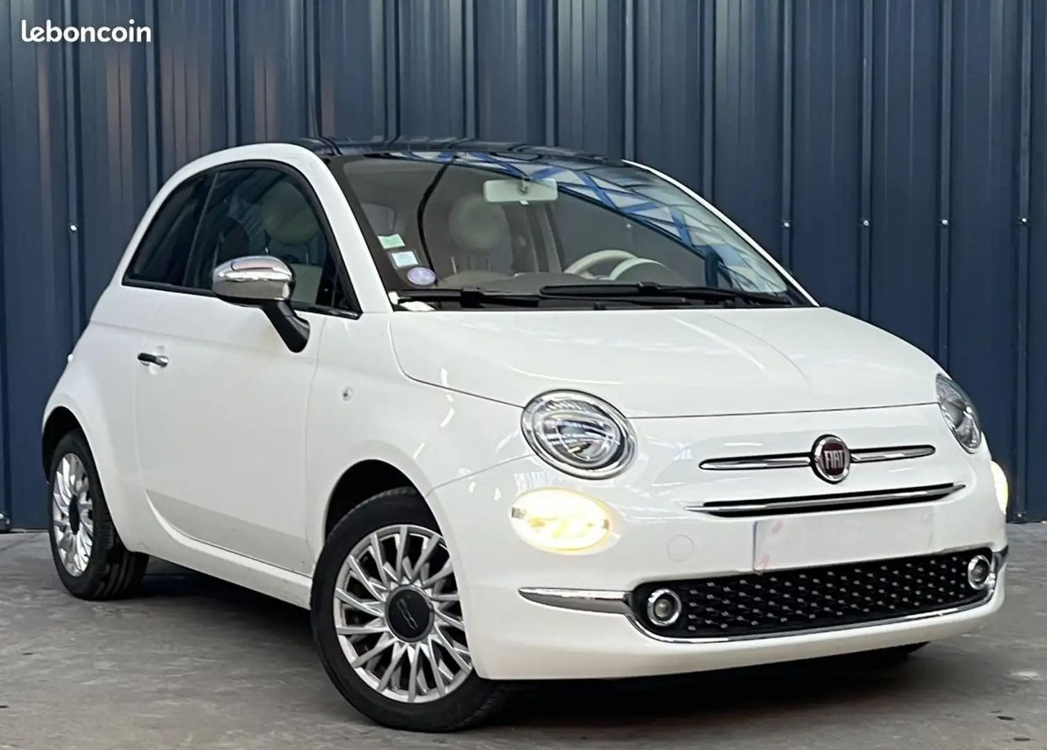 Fiat 500 Lounge 2018 69ch Essence Garantie 1 An Parfait ETAT Toit Panoramique Régulateur de vitesse - - 1