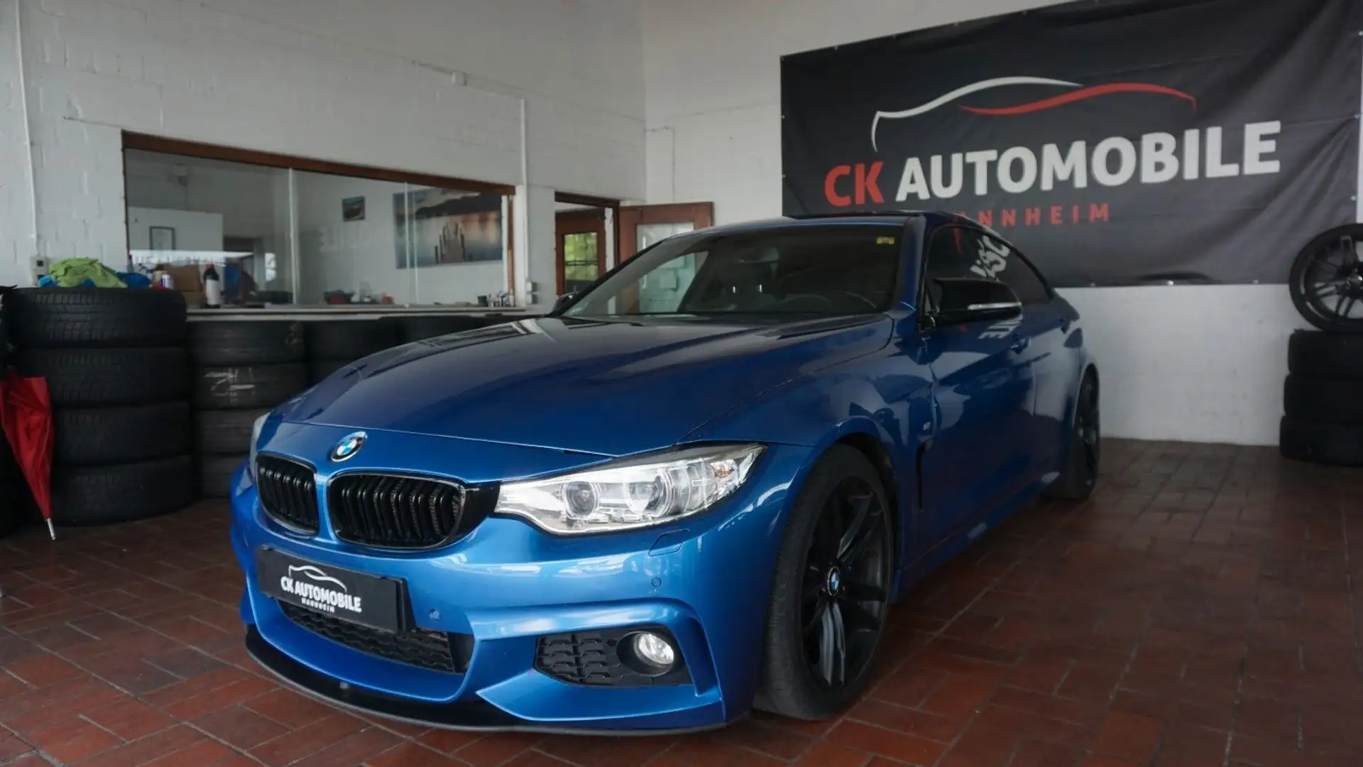 BMW 435 i xDrive M-PERFORMANCE*BI-XENON*340PS*TOP!! Bleu - 2