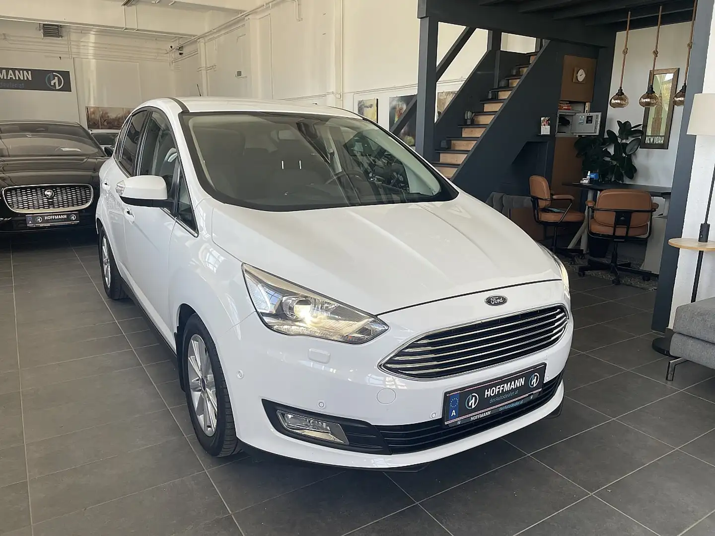 Ford C-Max C-MAX Titanium 1,5 TDCi Powershift Weiß - 1