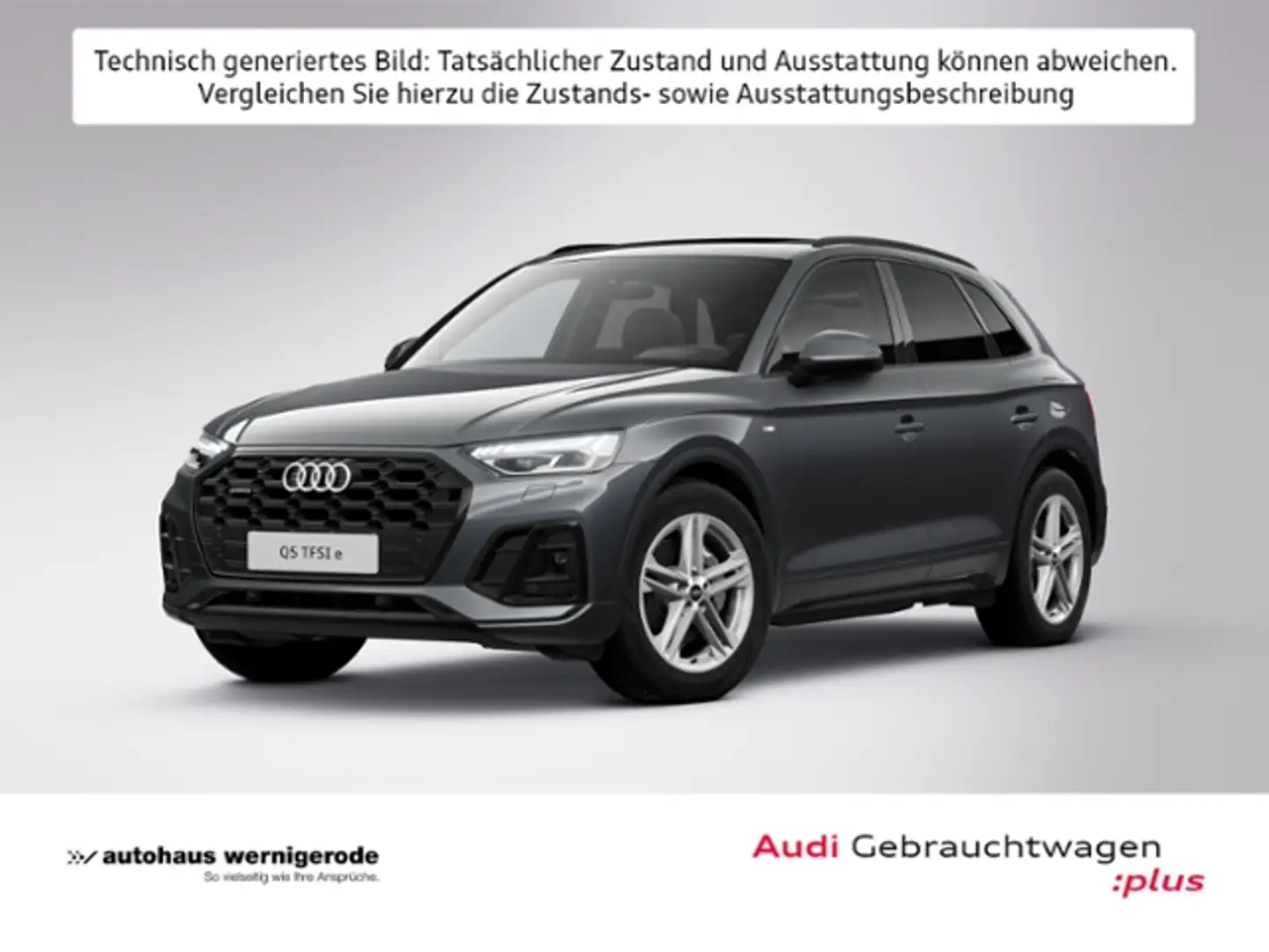 Audi Q5 S line 50TFSI e quattro S tronic *B&O*AHK*VC*LED* Grau - 1