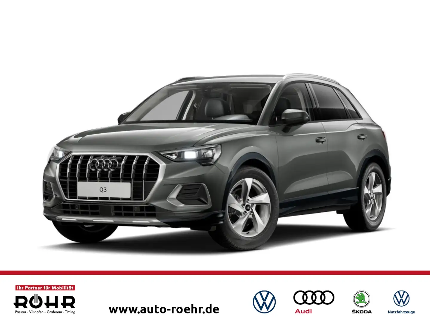 Audi Q3 (NAVI.PDC.SHZ.AHK.DAB.virtual cockpit) advanced 35 Grau - 1