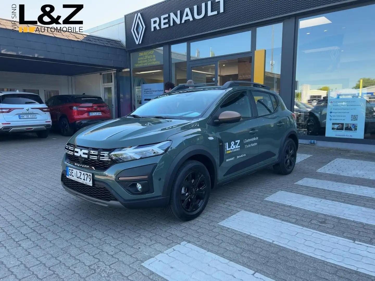 Dacia Sandero Stepway Extreme+ ECO-G 100 Klima,Navi Grau - 1
