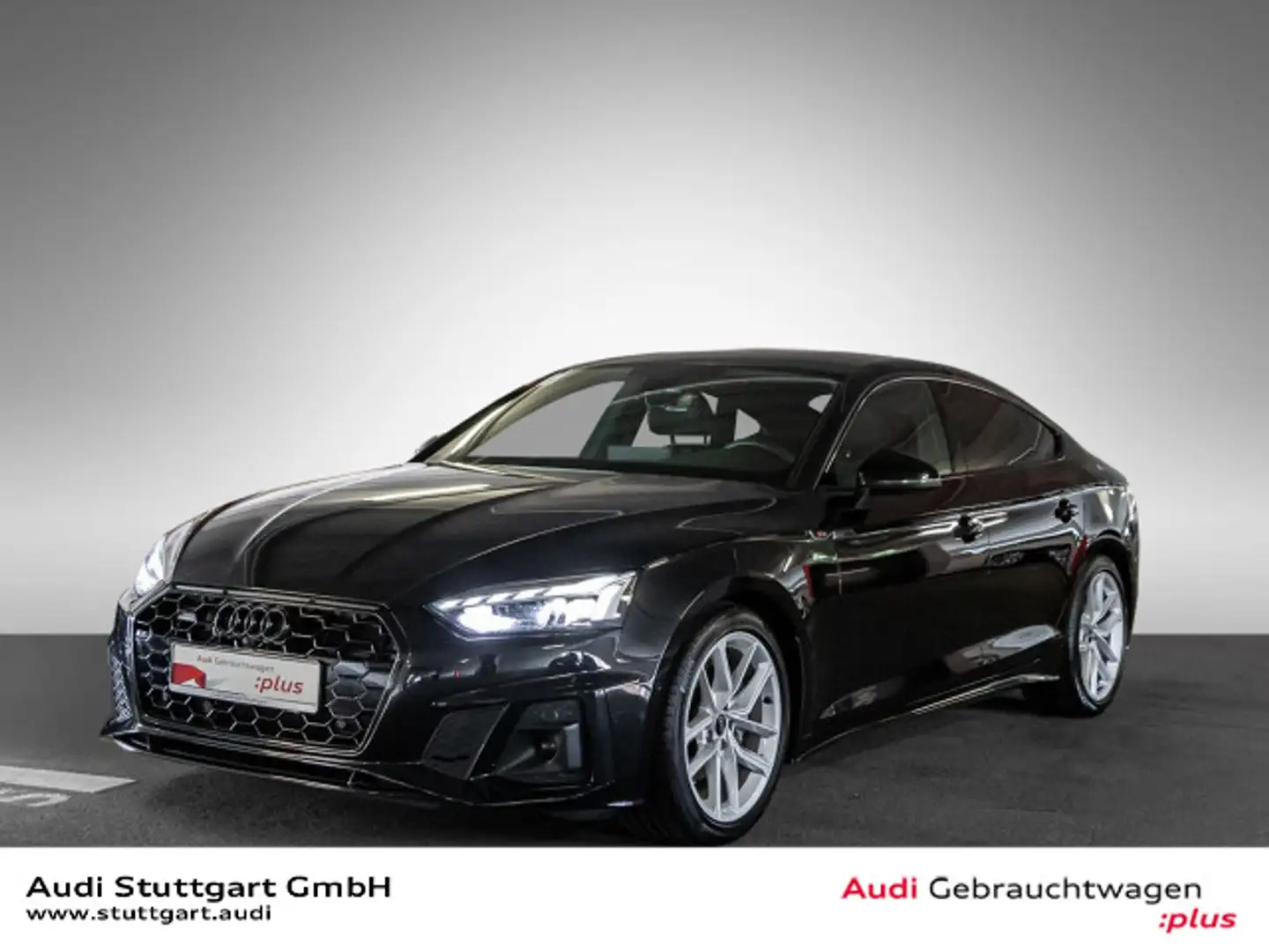Audi A5 40 TDI qu S line Matrix virtco Schwarz - 1