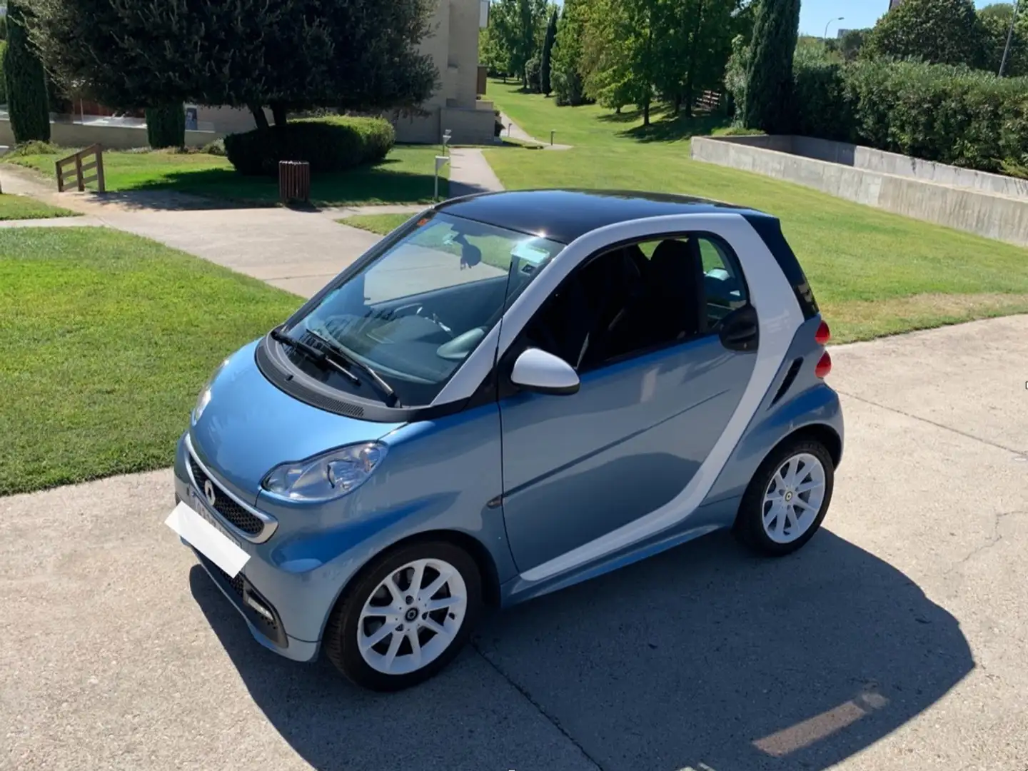smart forTwo Coupe 52 mhd Passion Azul - 1