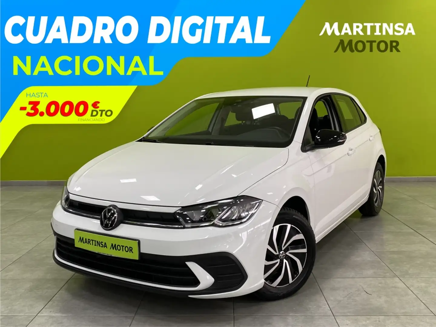 Volkswagen Polo 1.0 TSI Life 70kW Weiß - 1