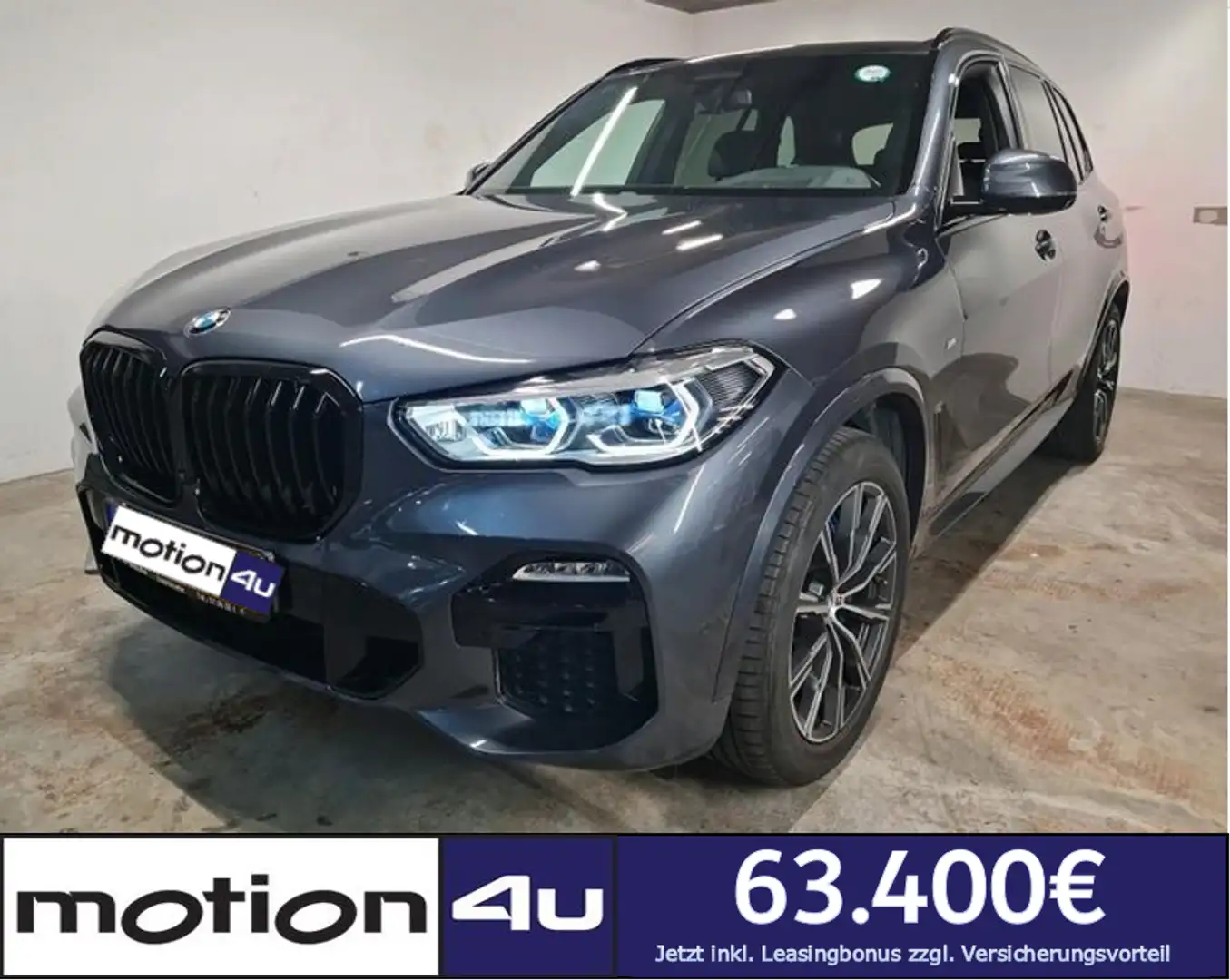BMW X5 xDrive30d M-Paket HUD LASER AHK SHZ PPP DAP AGP T Silber - 1