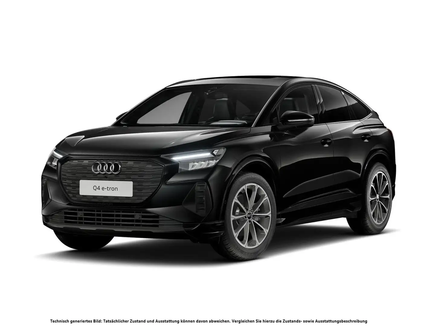 Audi Q4 e-tron 35 Sportback S line Interieur Schwarz - 2