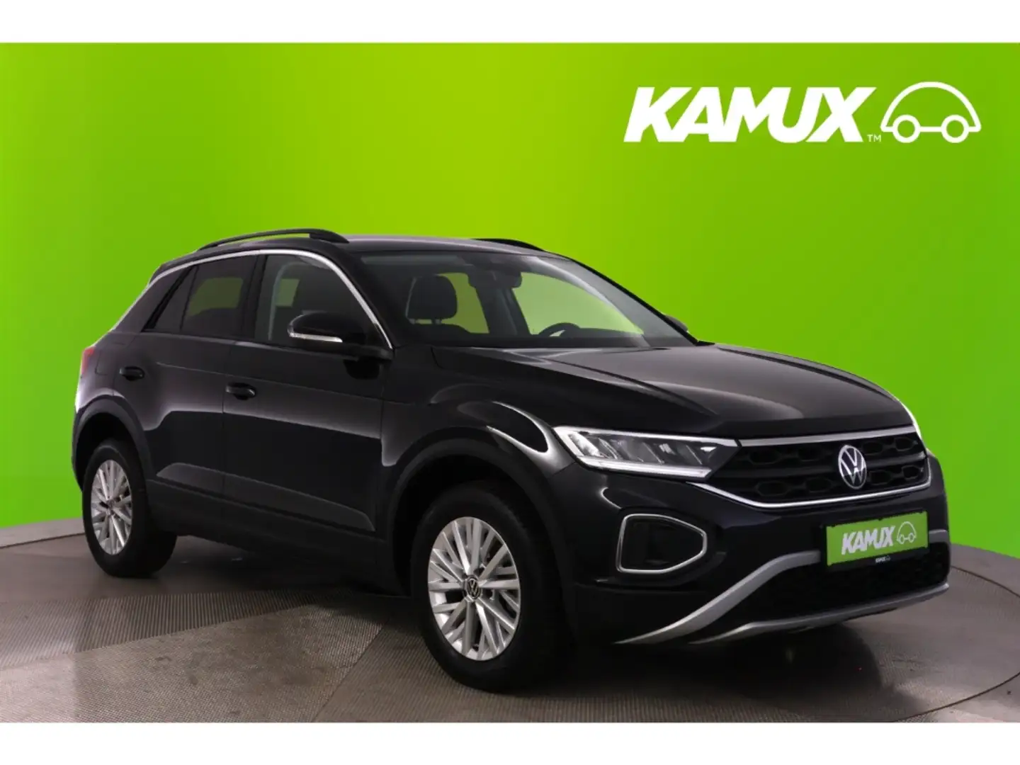 Volkswagen T-Roc 1.0TSI Life+LED+VIRTUAL+CARPLAY+PDC+SHZ Noir - 1