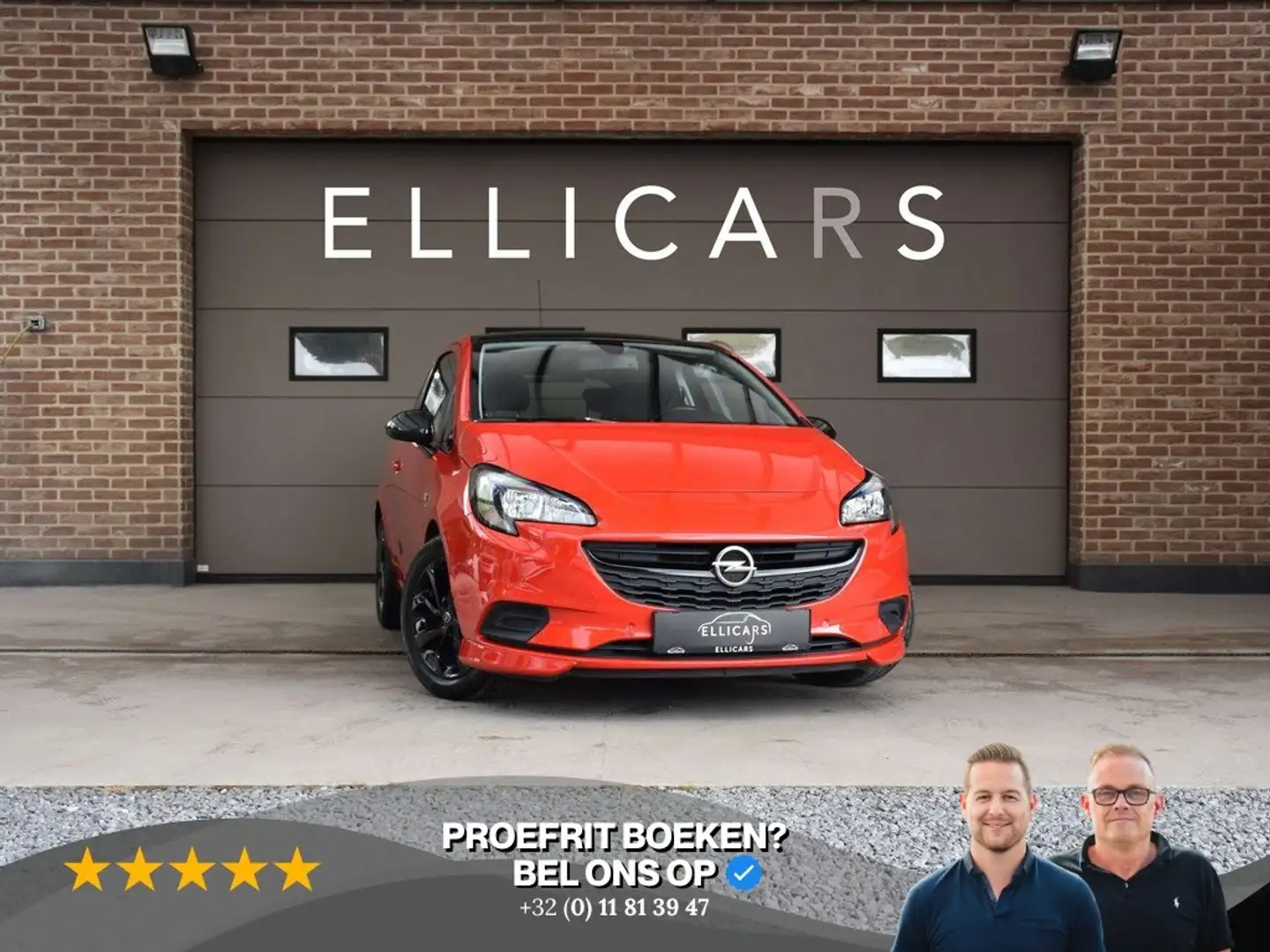 Opel Corsa 1.4 / OPC LINE / CRUISE CONTROL / PARKEERSENSOREN Rouge - 1