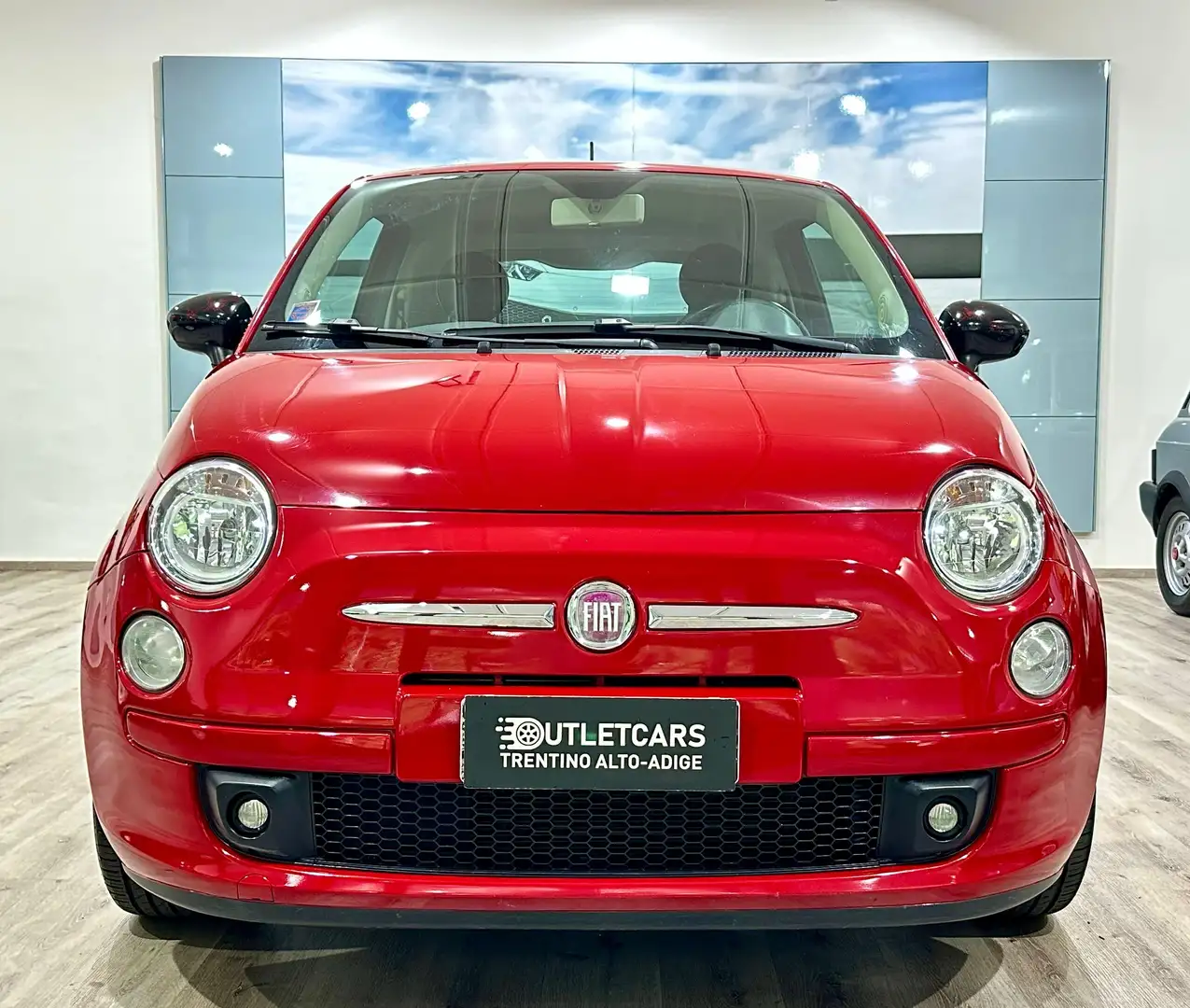 Fiat 500 500 1.2 Pop 69cv Euro6 90.000km 2014 neopatentati Rosso - 2